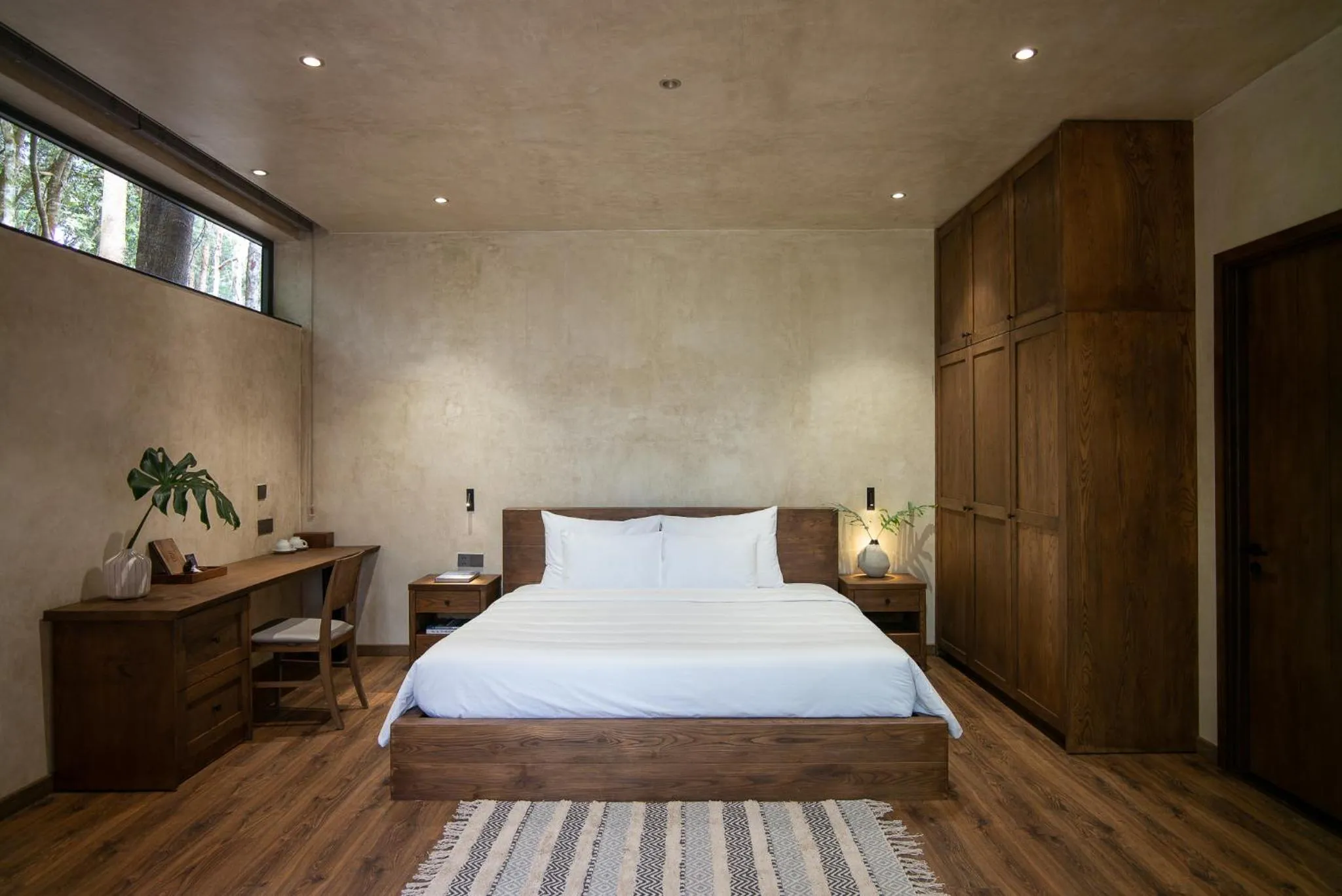 Bedroom, Bed in Mơ Stay - Forest Resort