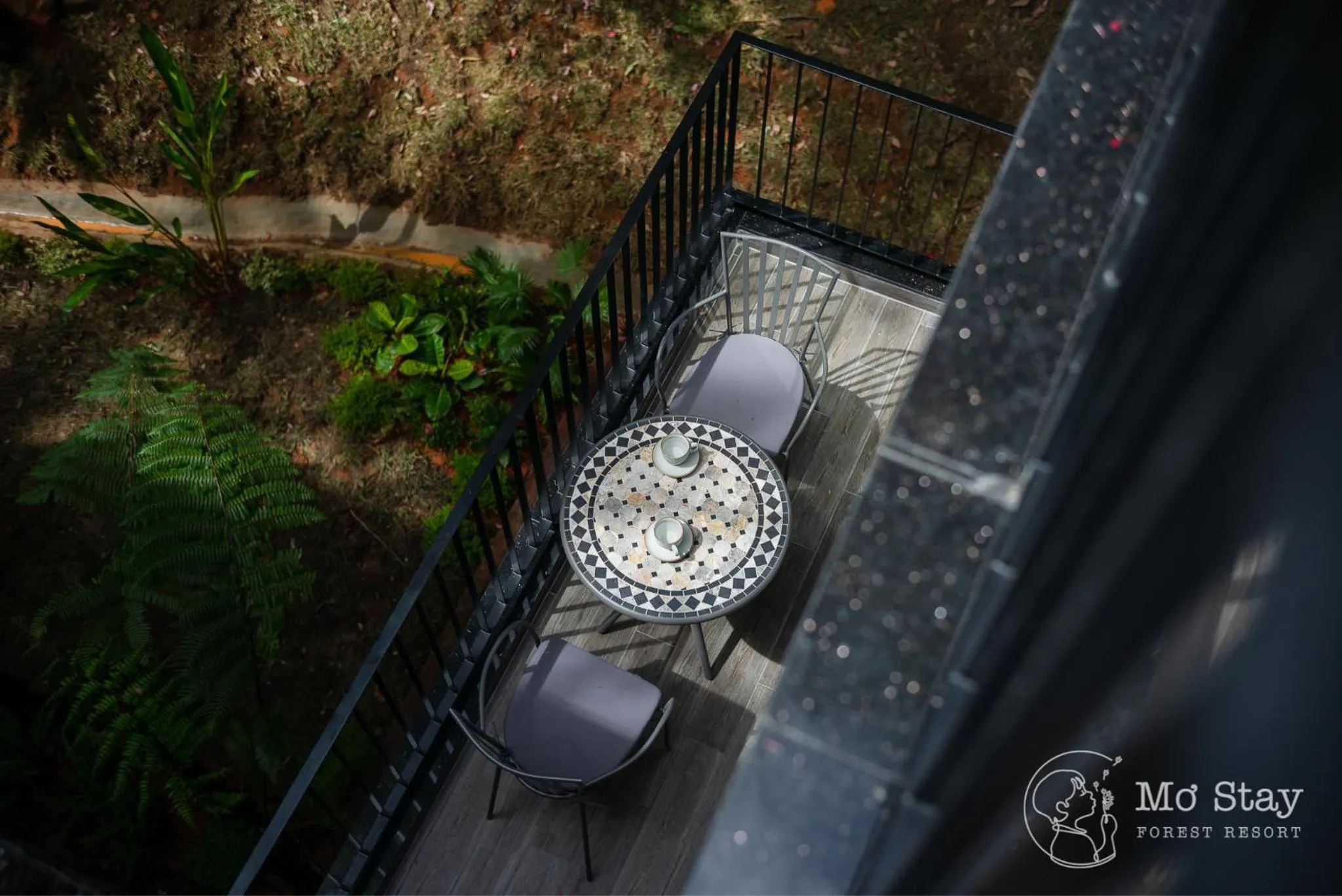 Balcony/Terrace in Mơ Stay - Forest Resort