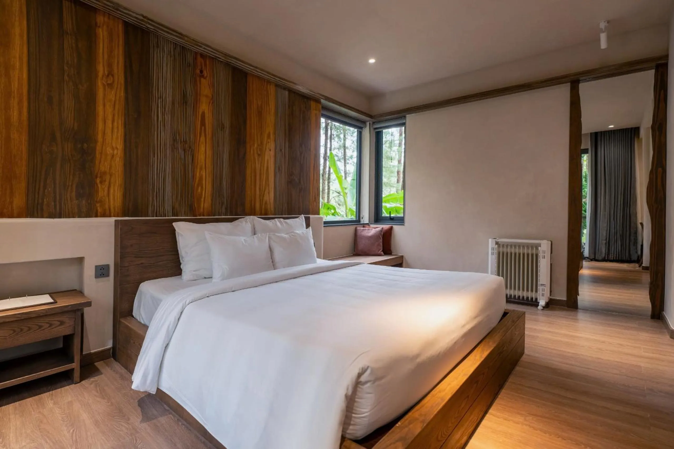 Bedroom, Bed in Mơ Stay - Forest Resort