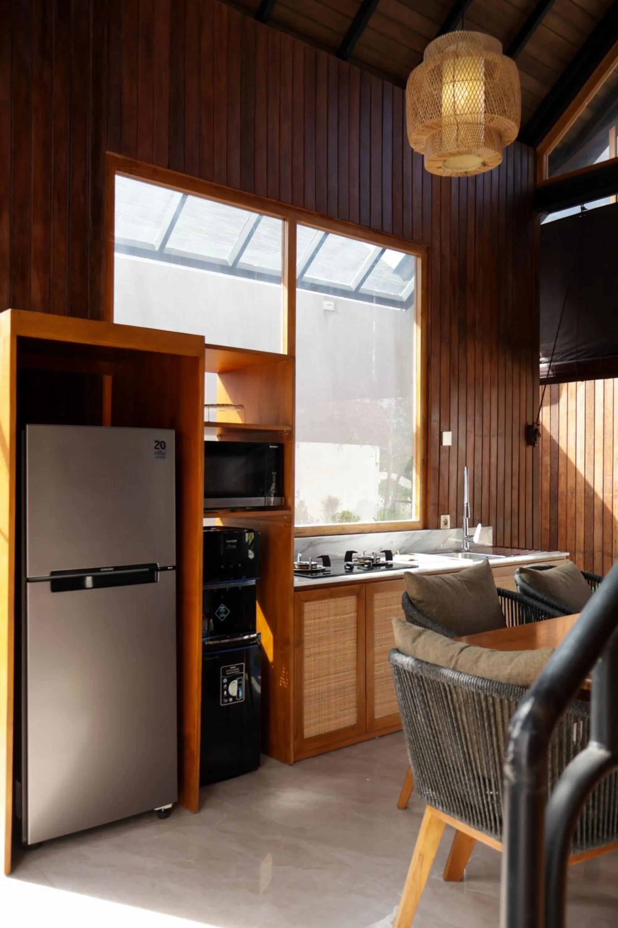 Dining area in Khamara Nusa Penida