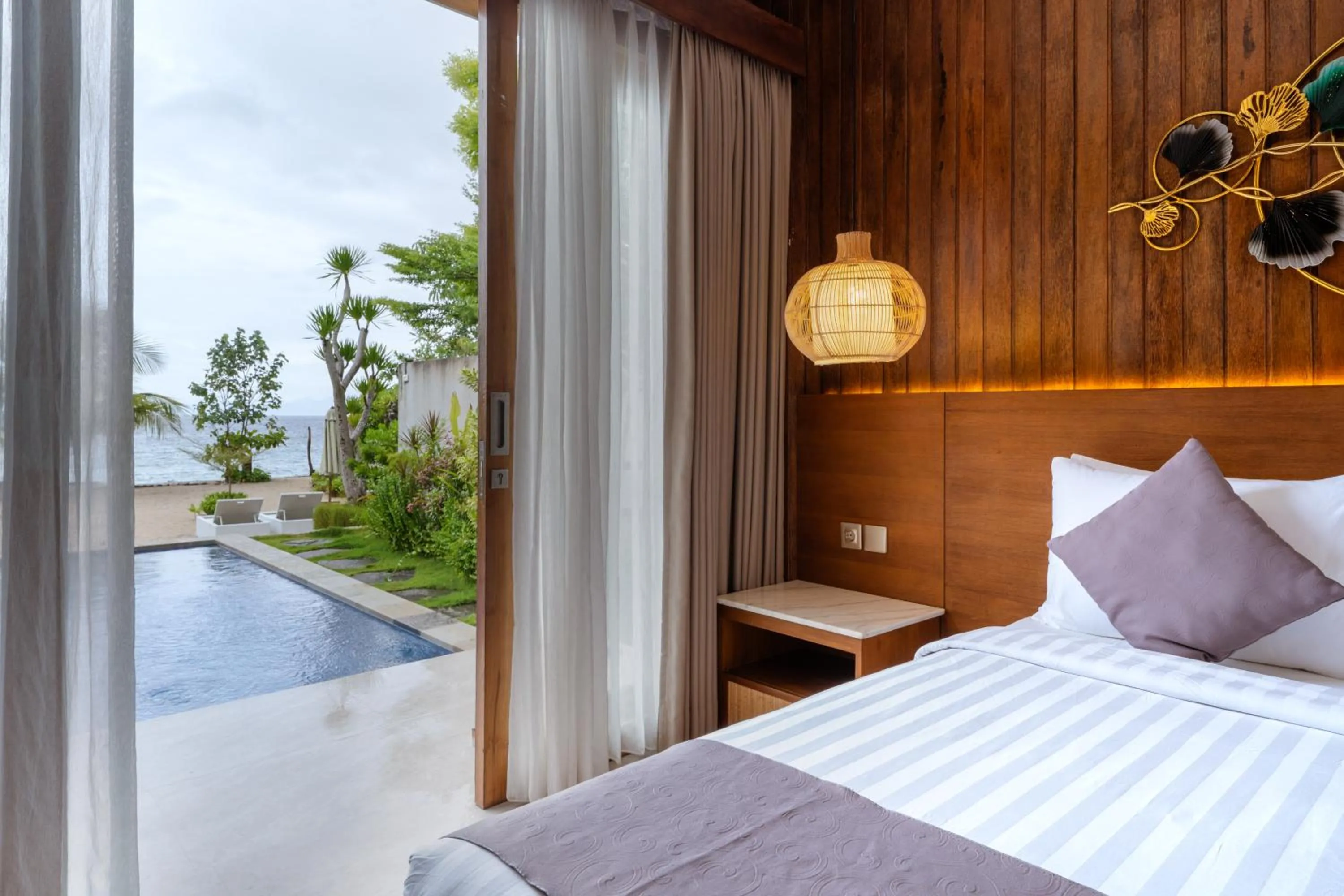 View (from property/room), Bed in Khamara Beach Resort