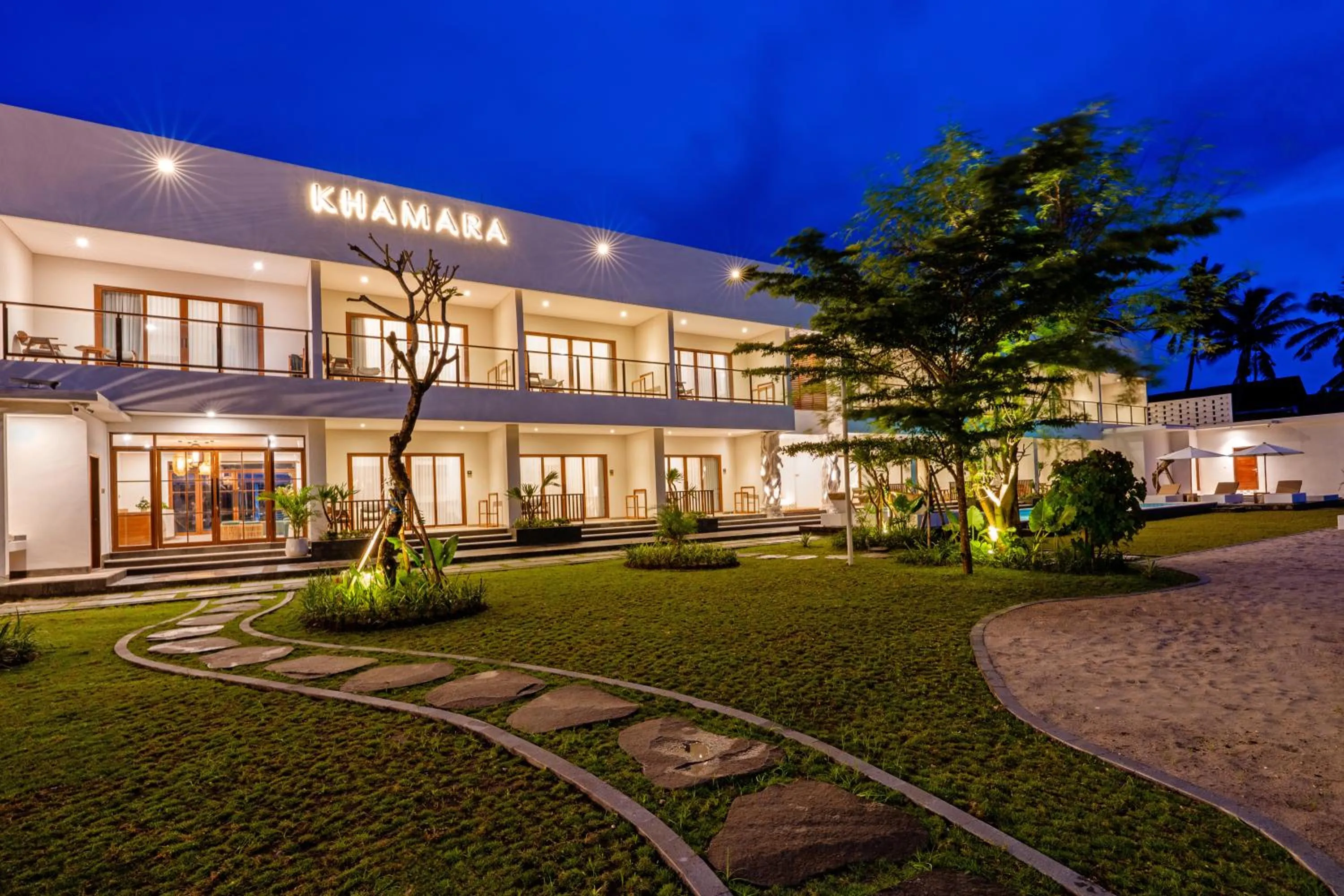 Property building in Khamara Beach Resort