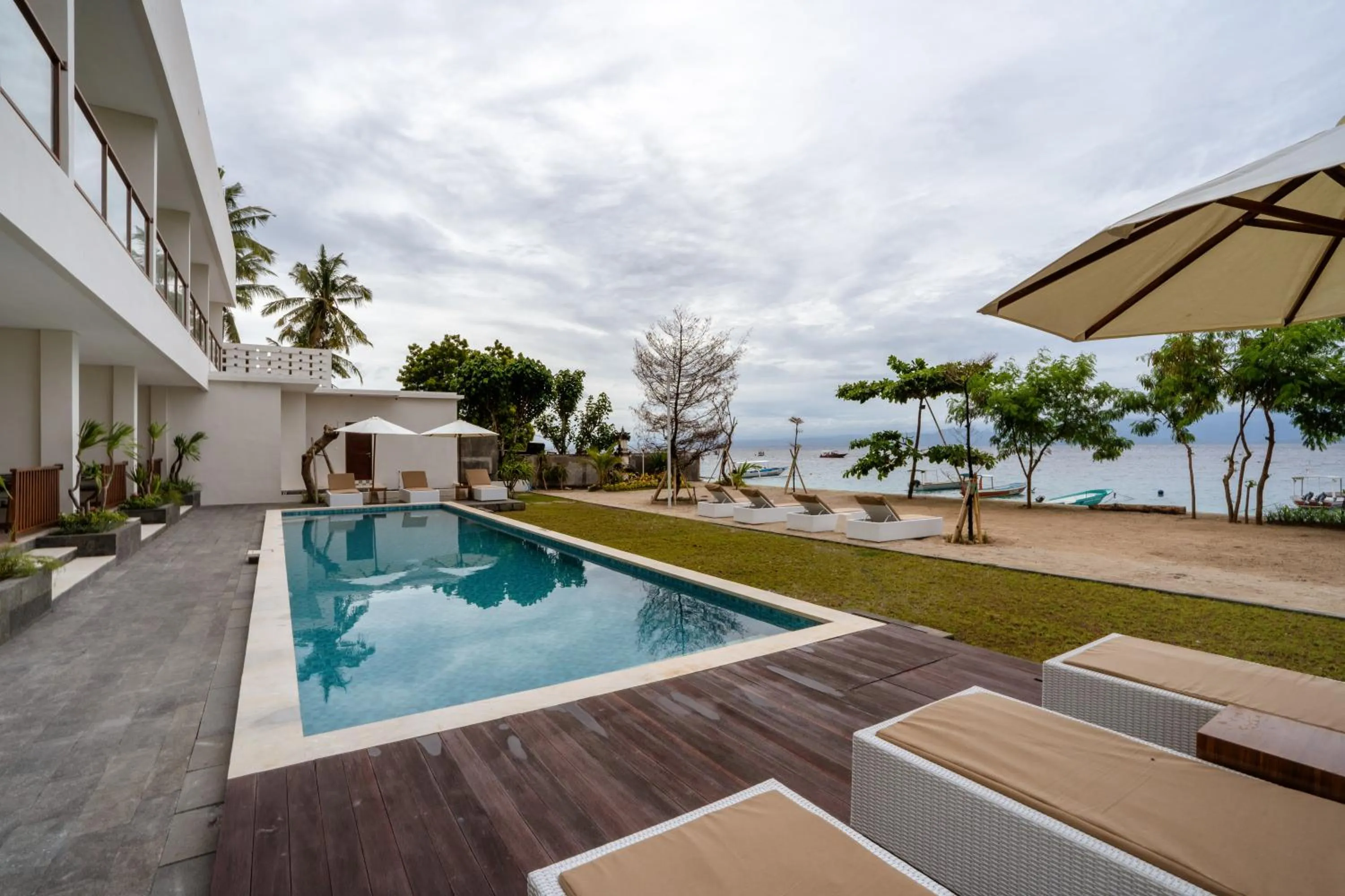 Patio in Khamara Beach Resort