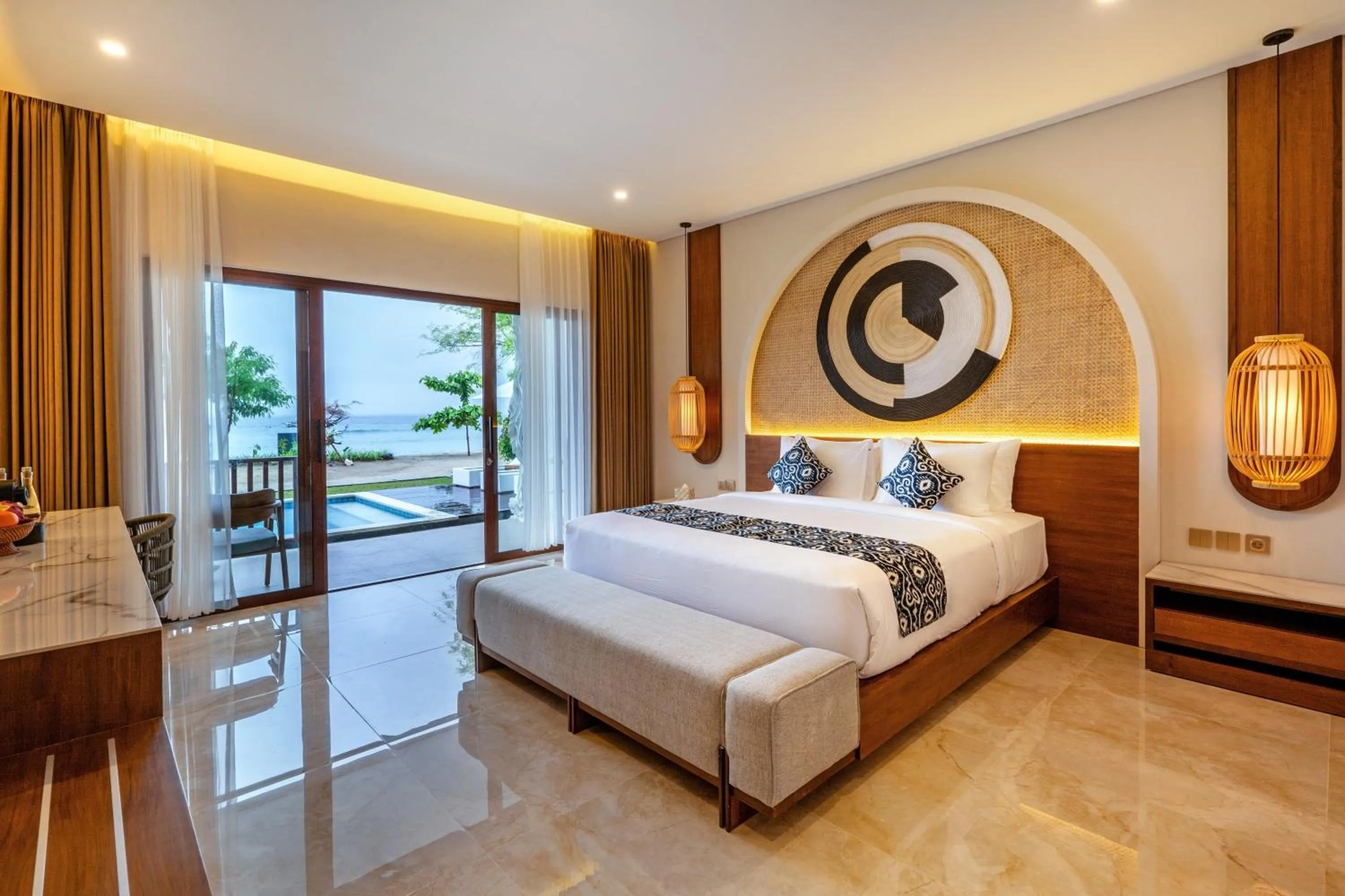 Bedroom, Bed in Khamara Beach Resort