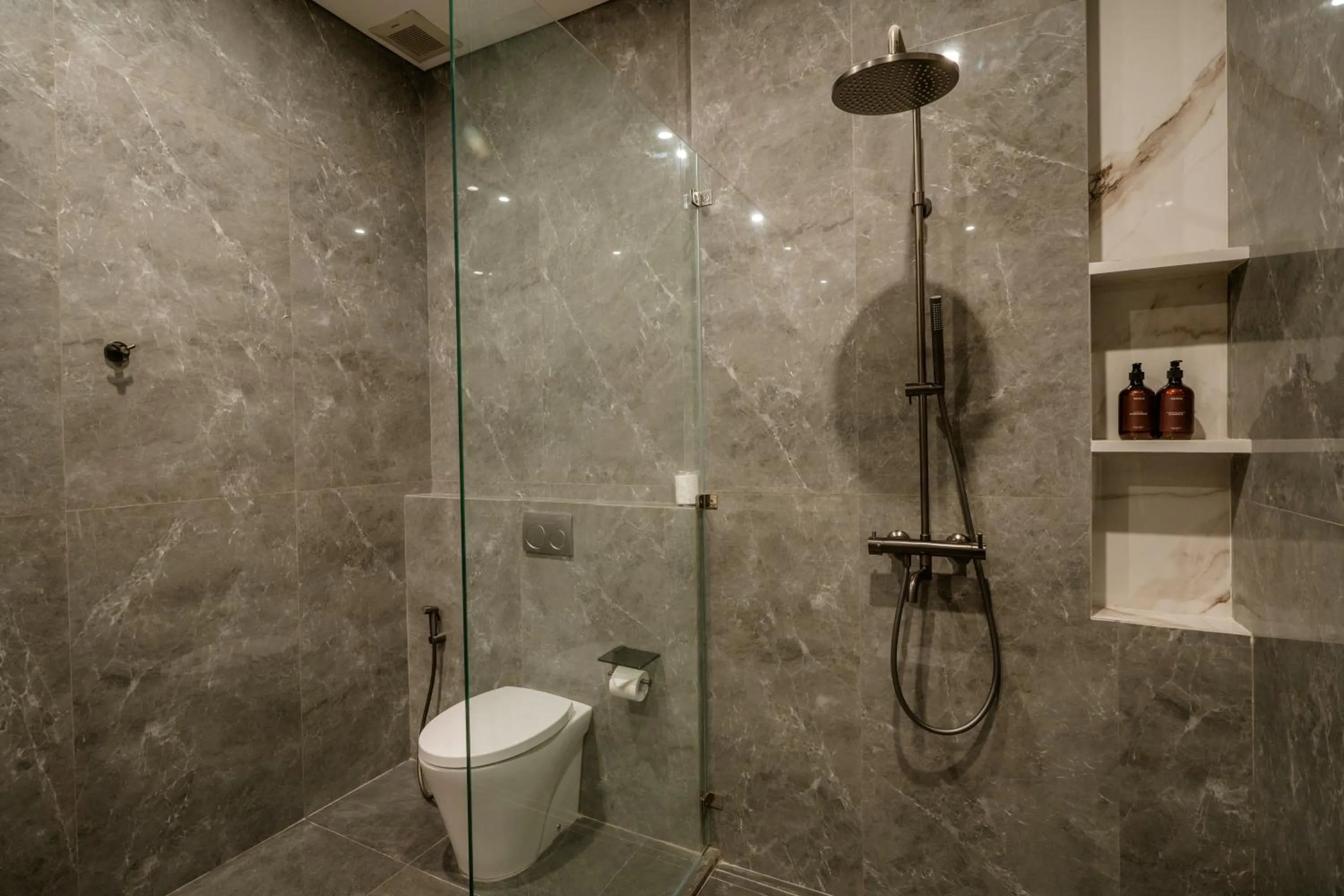 Shower in Khamara Beach Resort