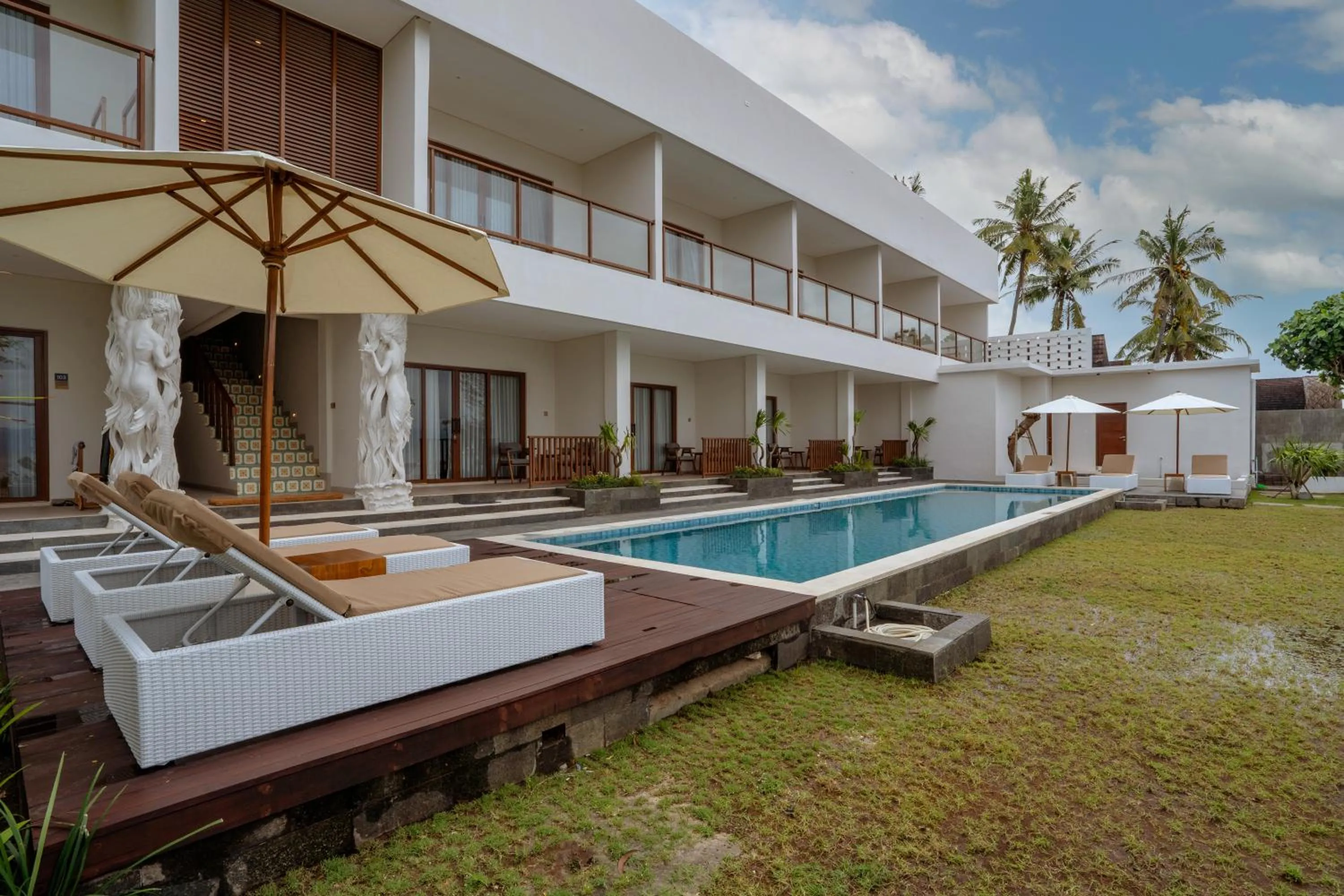 Property building in Khamara Beach Resort