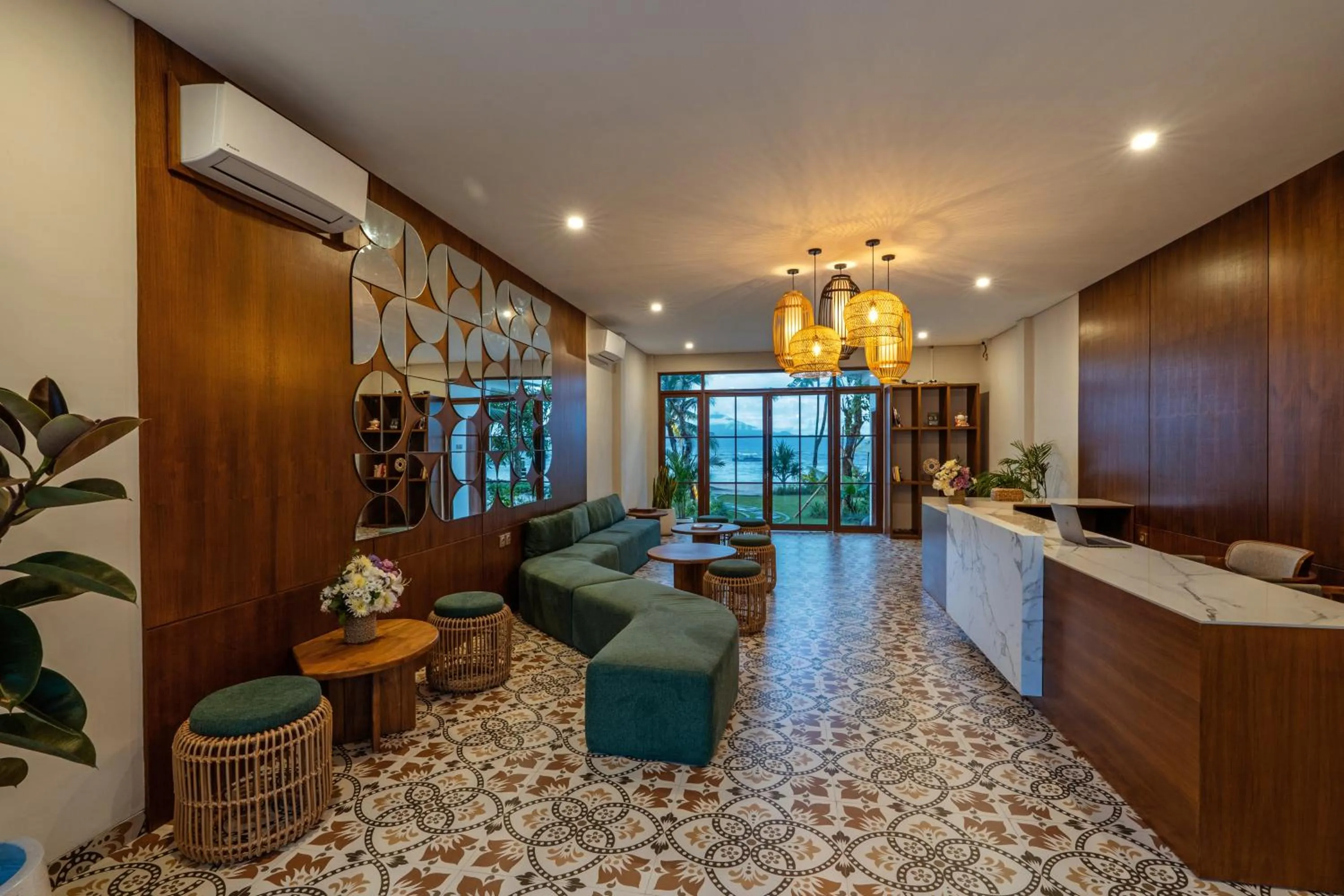 Lobby or reception in Khamara Beach Resort