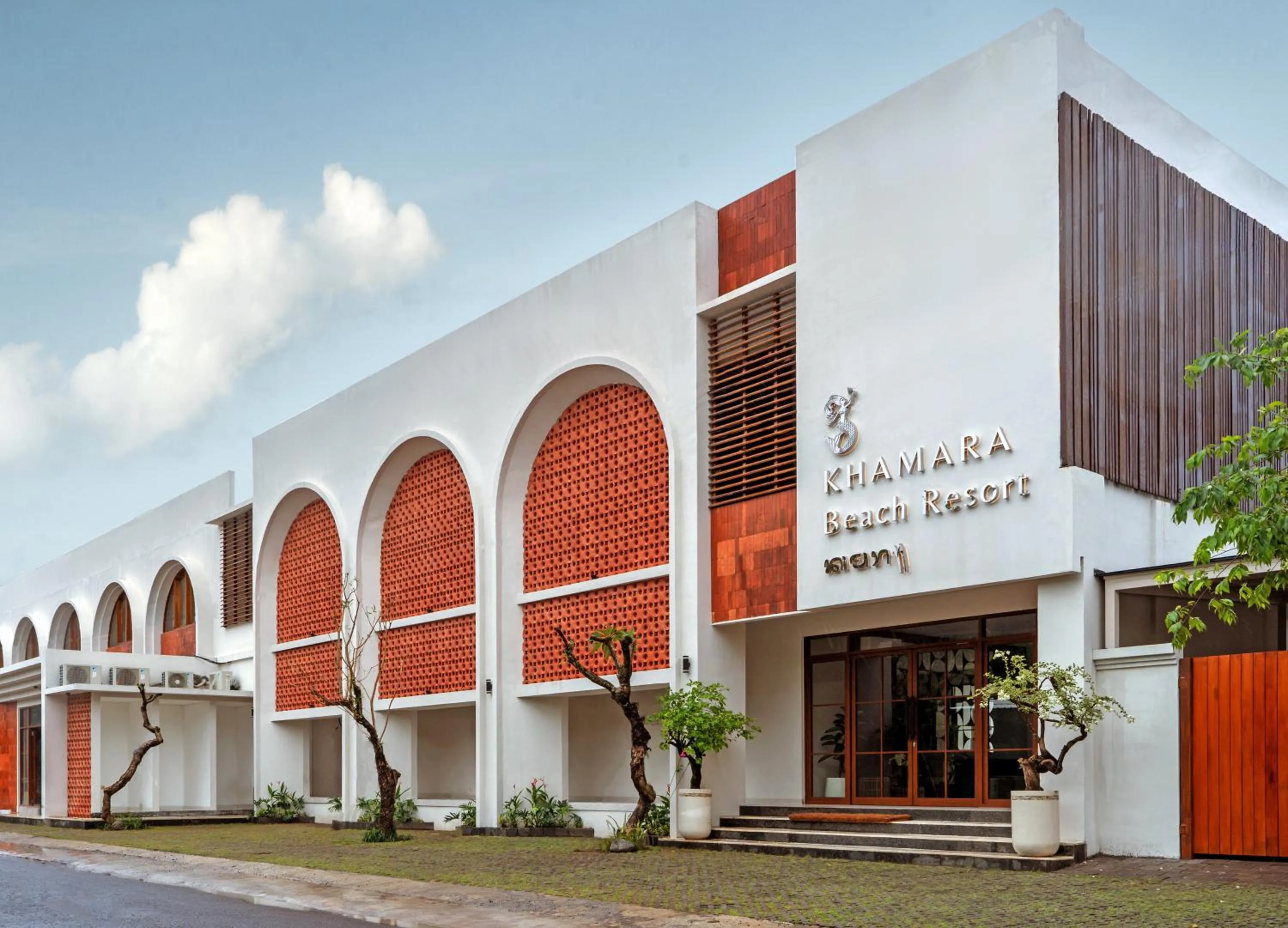 Property building in Khamara Beach Resort