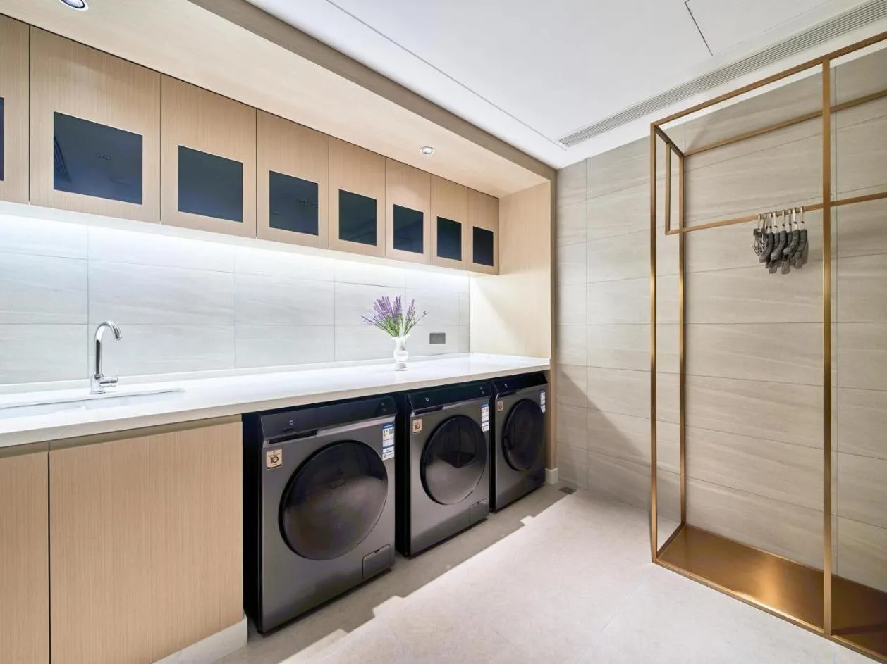 washing machine in East Sacred Hotel--Beijing Tiananmen Square ,the Forbidden City,Wangfujing Street,Located in the city center