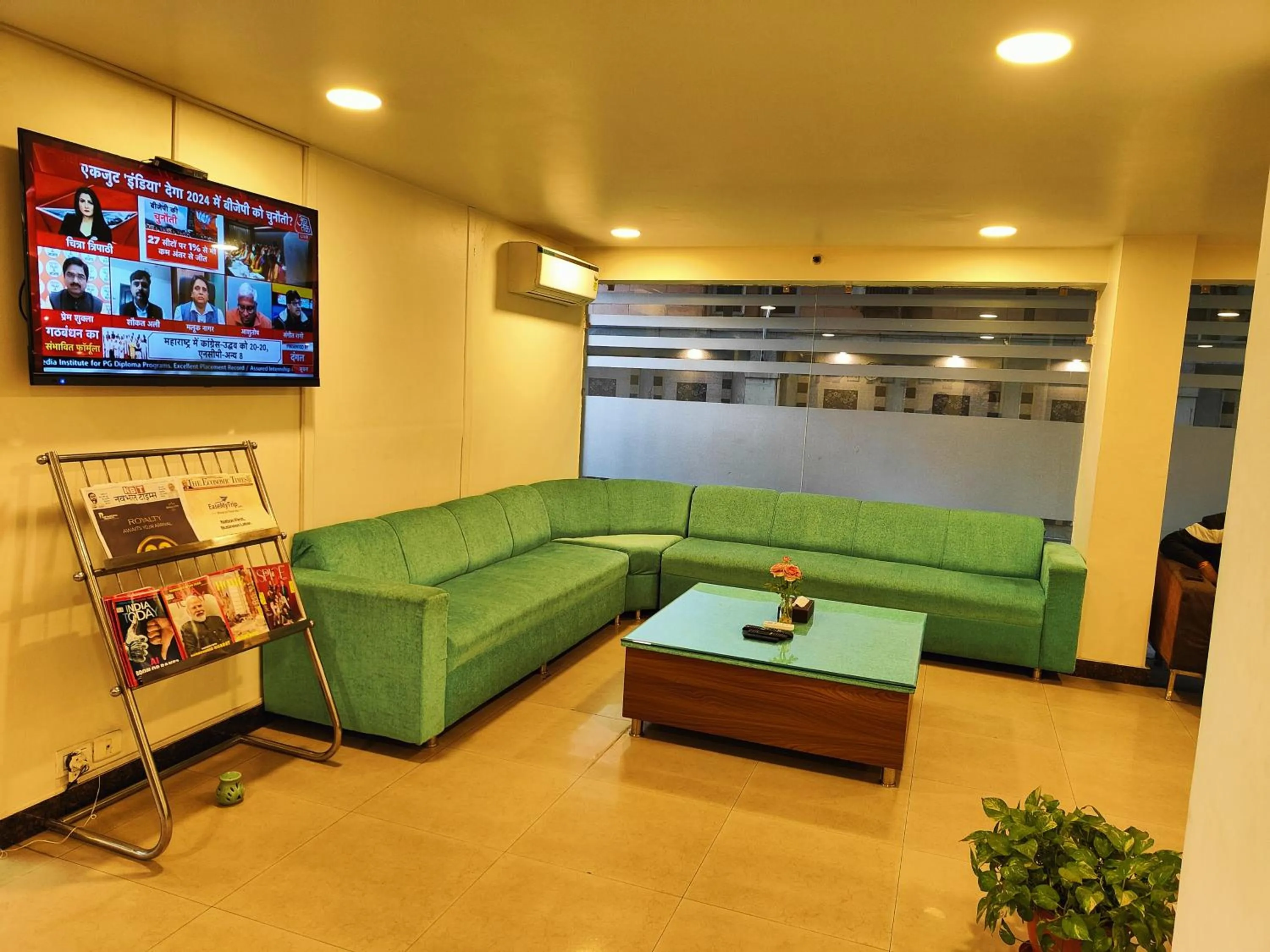 TV and multimedia in Rosemallow Hotel New Delhi