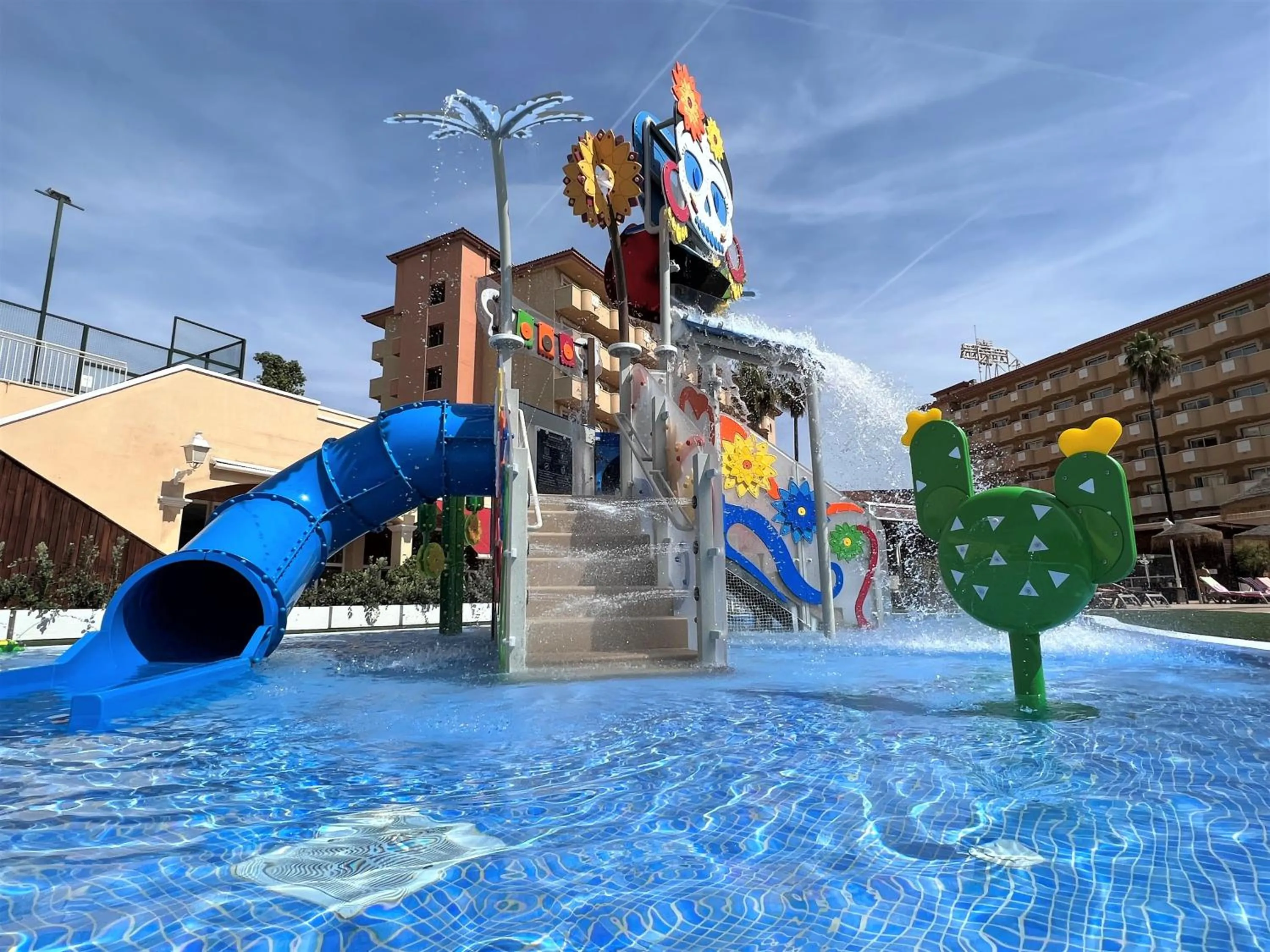 Aqua park in Ohtels La Hacienda