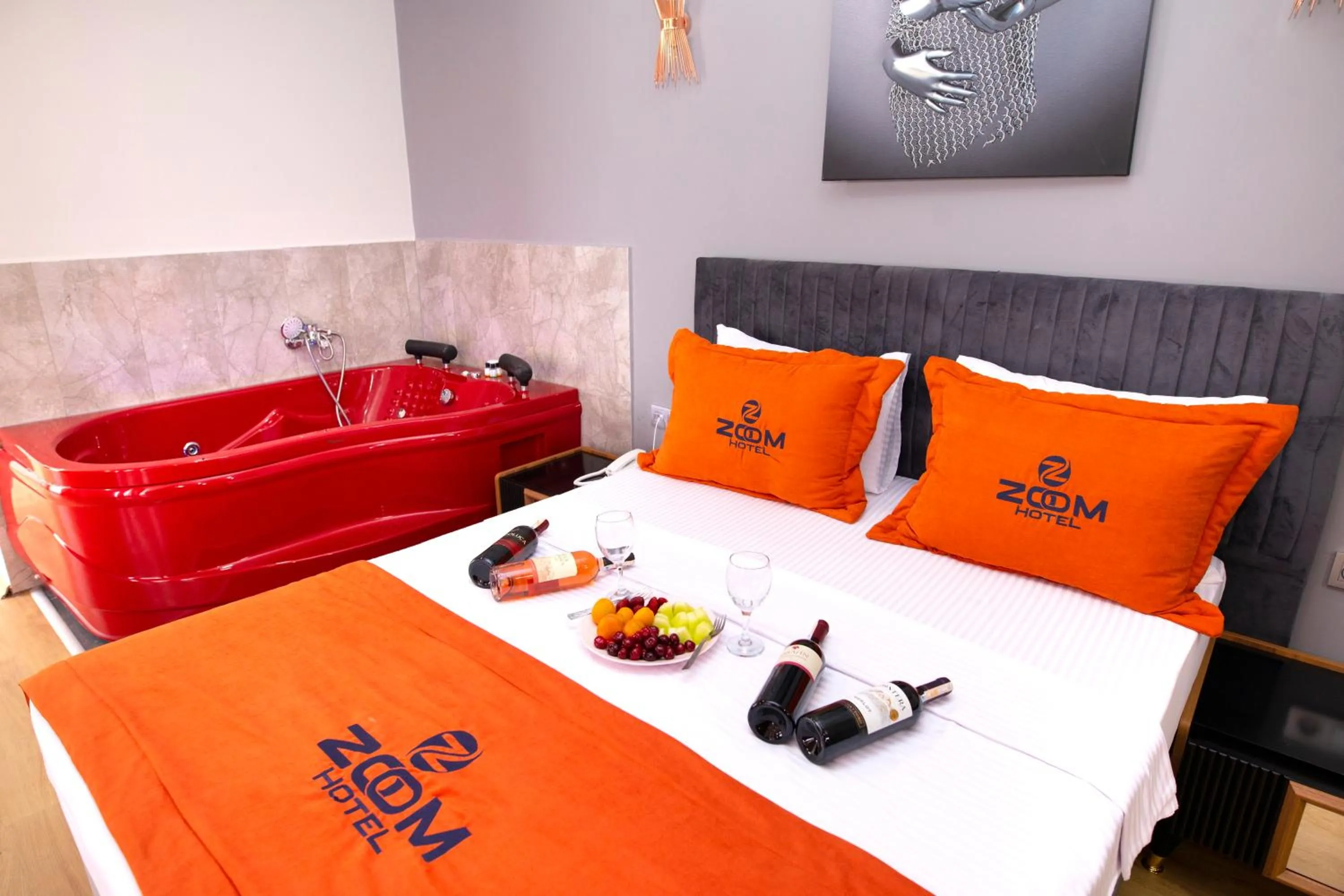Bed in ZOOM HOTEL