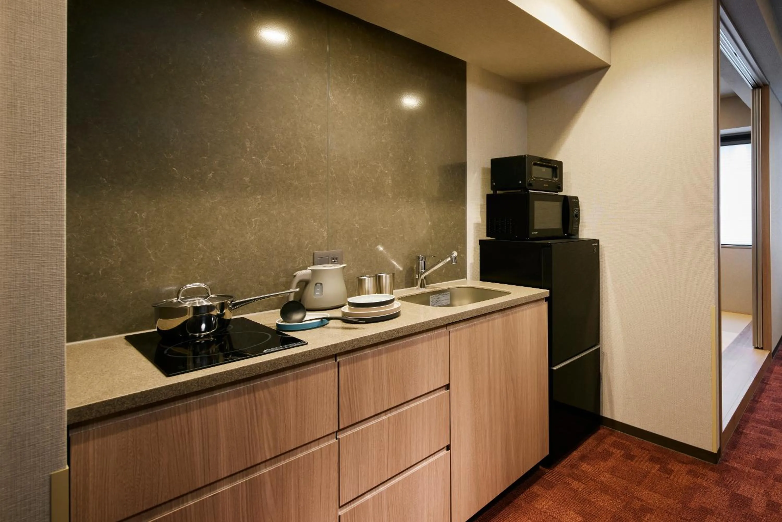 kitchen in Minn Nihonbashi