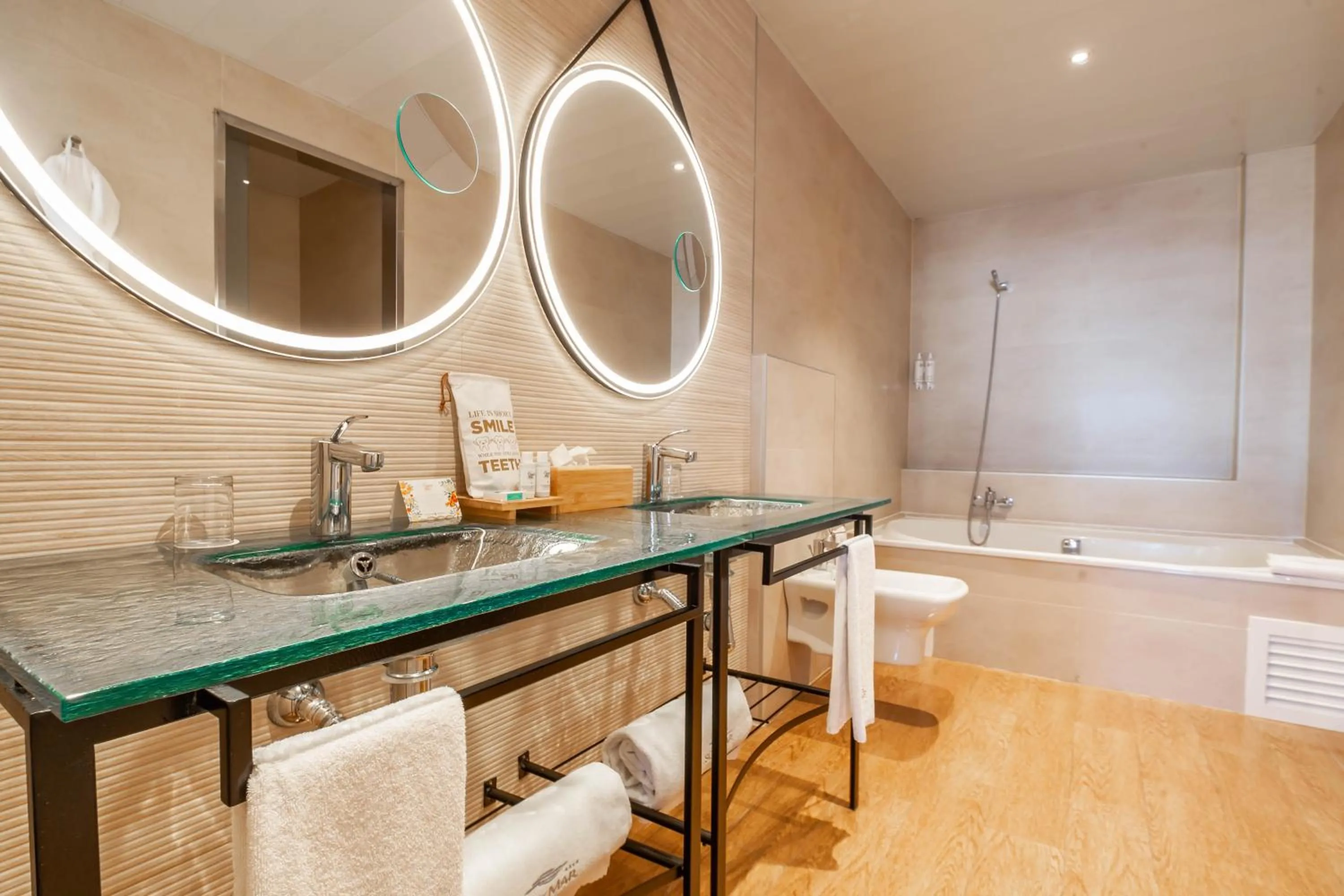 Bathroom in SOLYMAR Gran Hotel