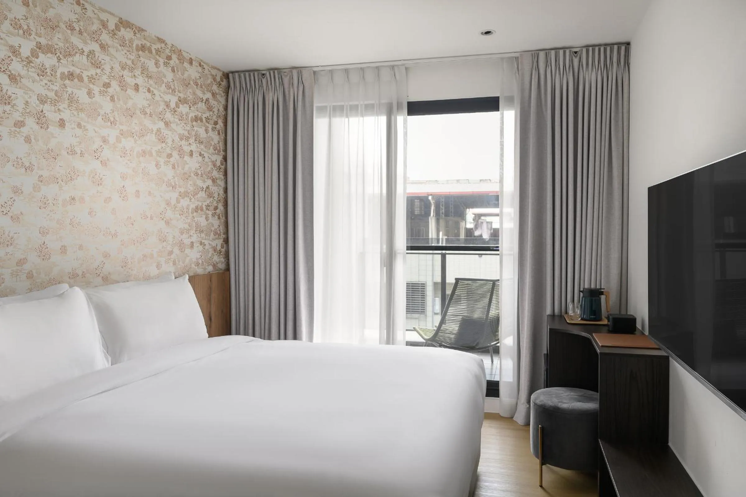 Bed in 禾淞津別邸 Kashotsu Bettei