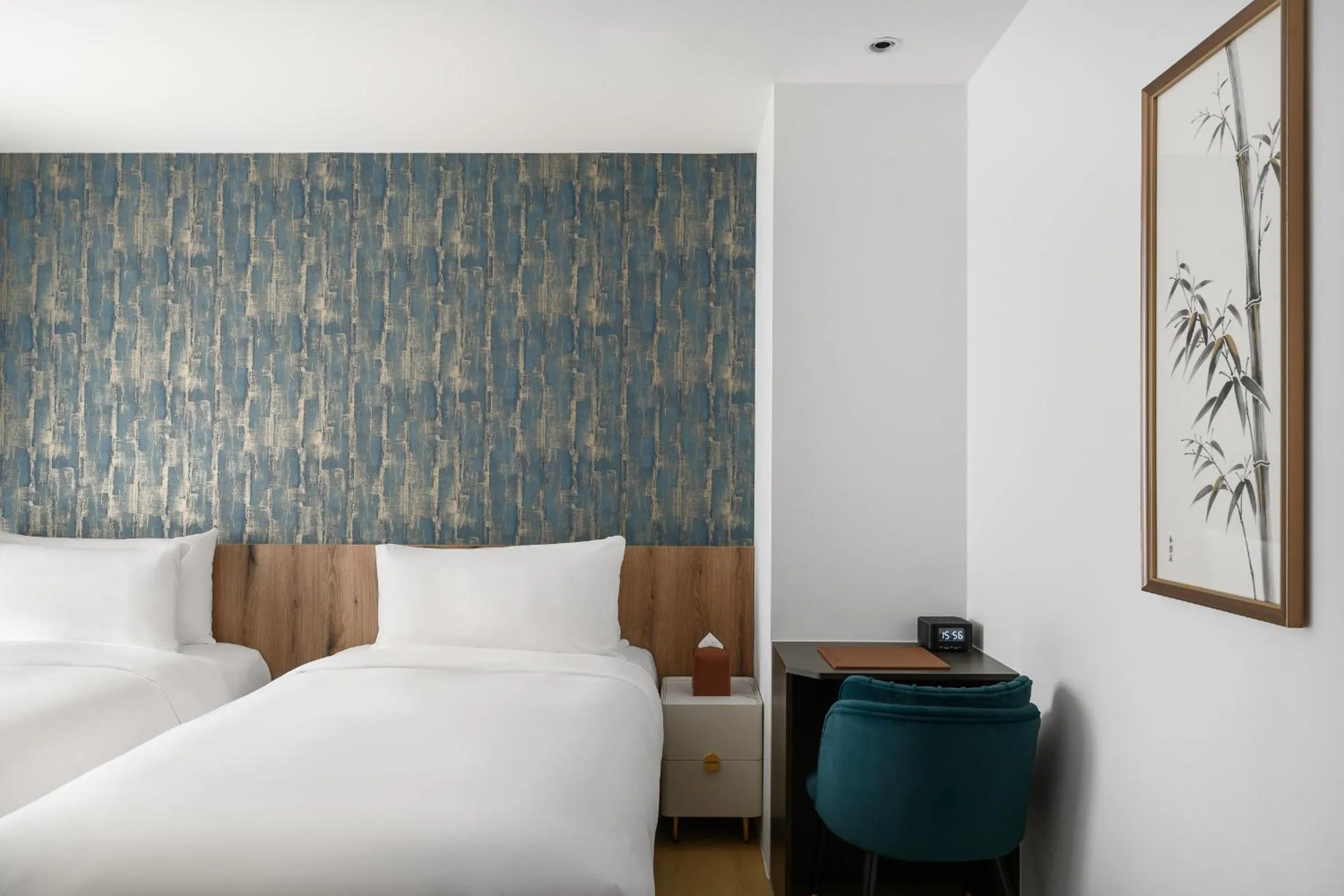 Bed in 禾淞津別邸 Kashotsu Bettei