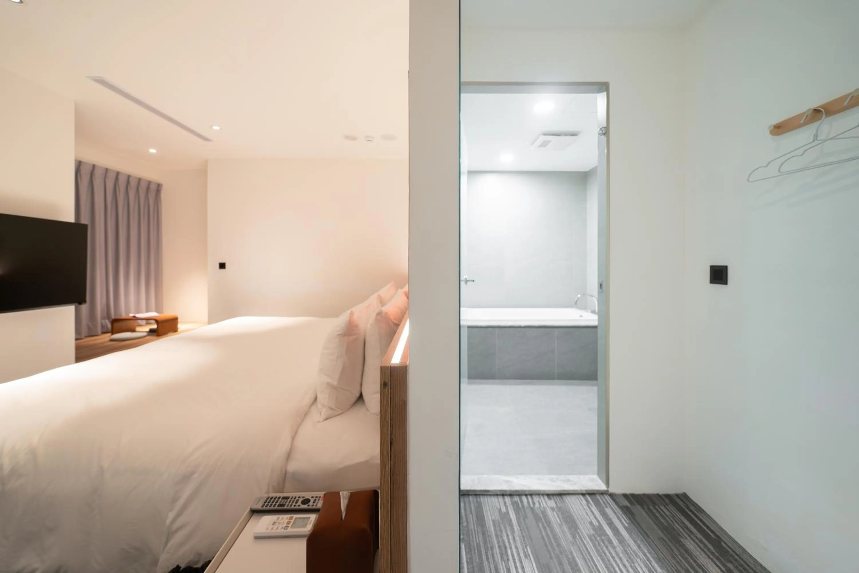 Photo of the whole room, Bed in 禾淞津別邸 Kashotsu Bettei