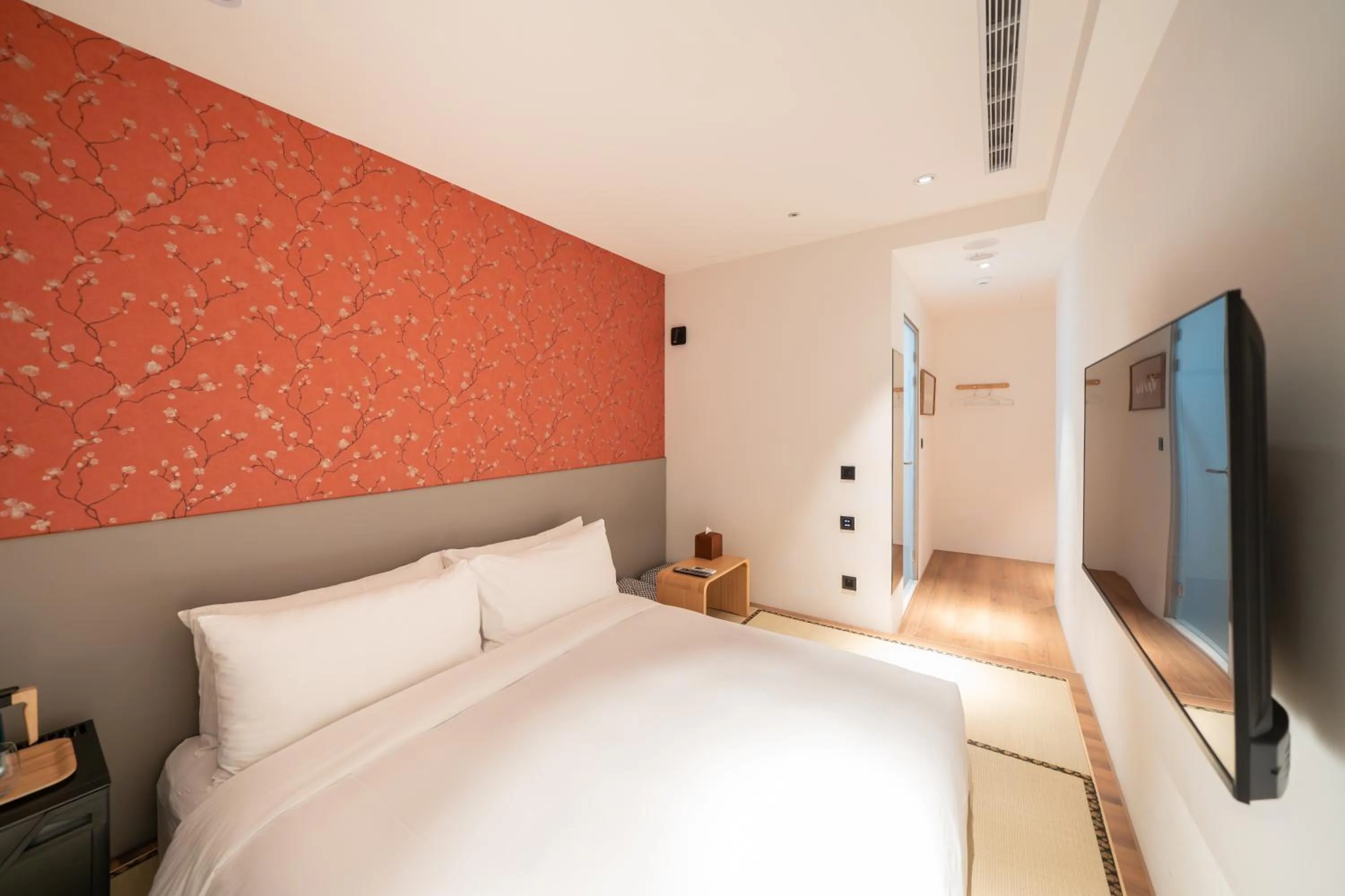 Photo of the whole room, Bed in 禾淞津別邸 Kashotsu Bettei