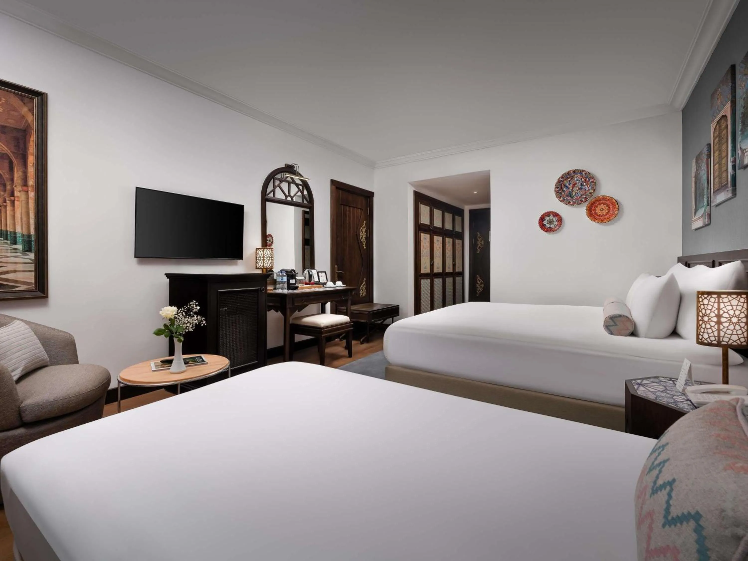 Bedroom, Bed in Rixos Park Belek - The Land Of Legends Access