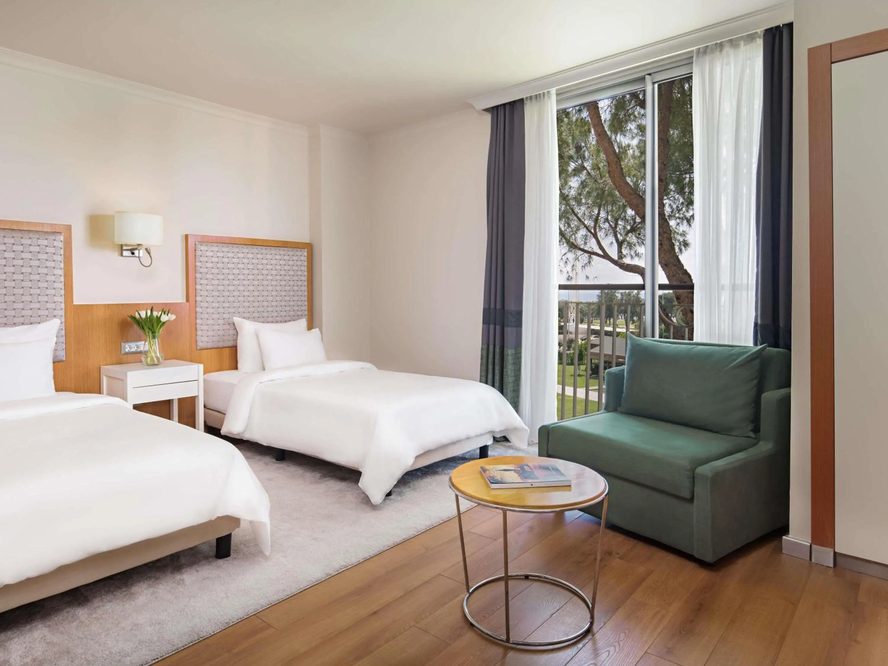 Bedroom, Bed in Rixos Park Belek - The Land Of Legends Access