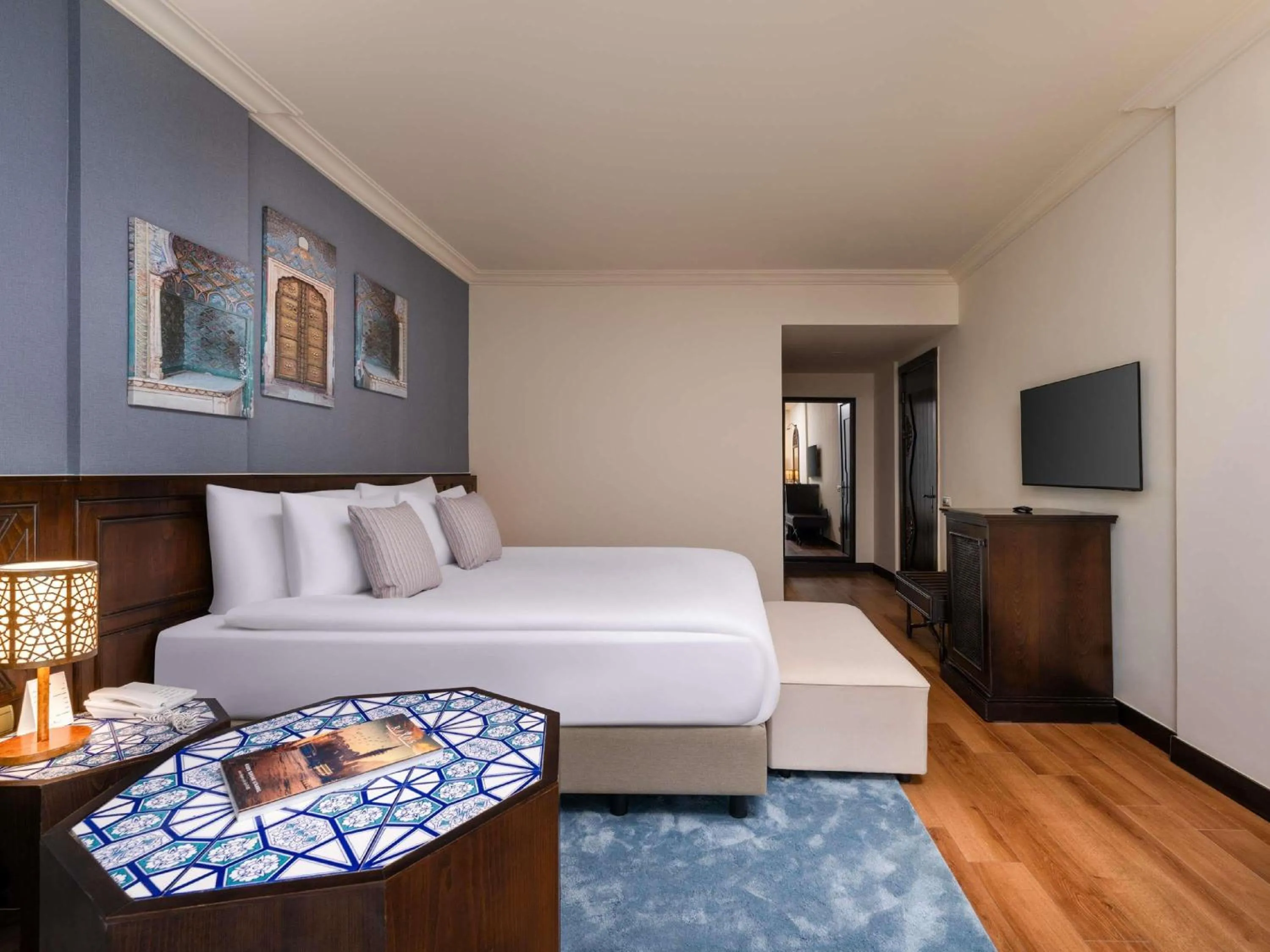 Bedroom, Bed in Rixos Park Belek - The Land Of Legends Access