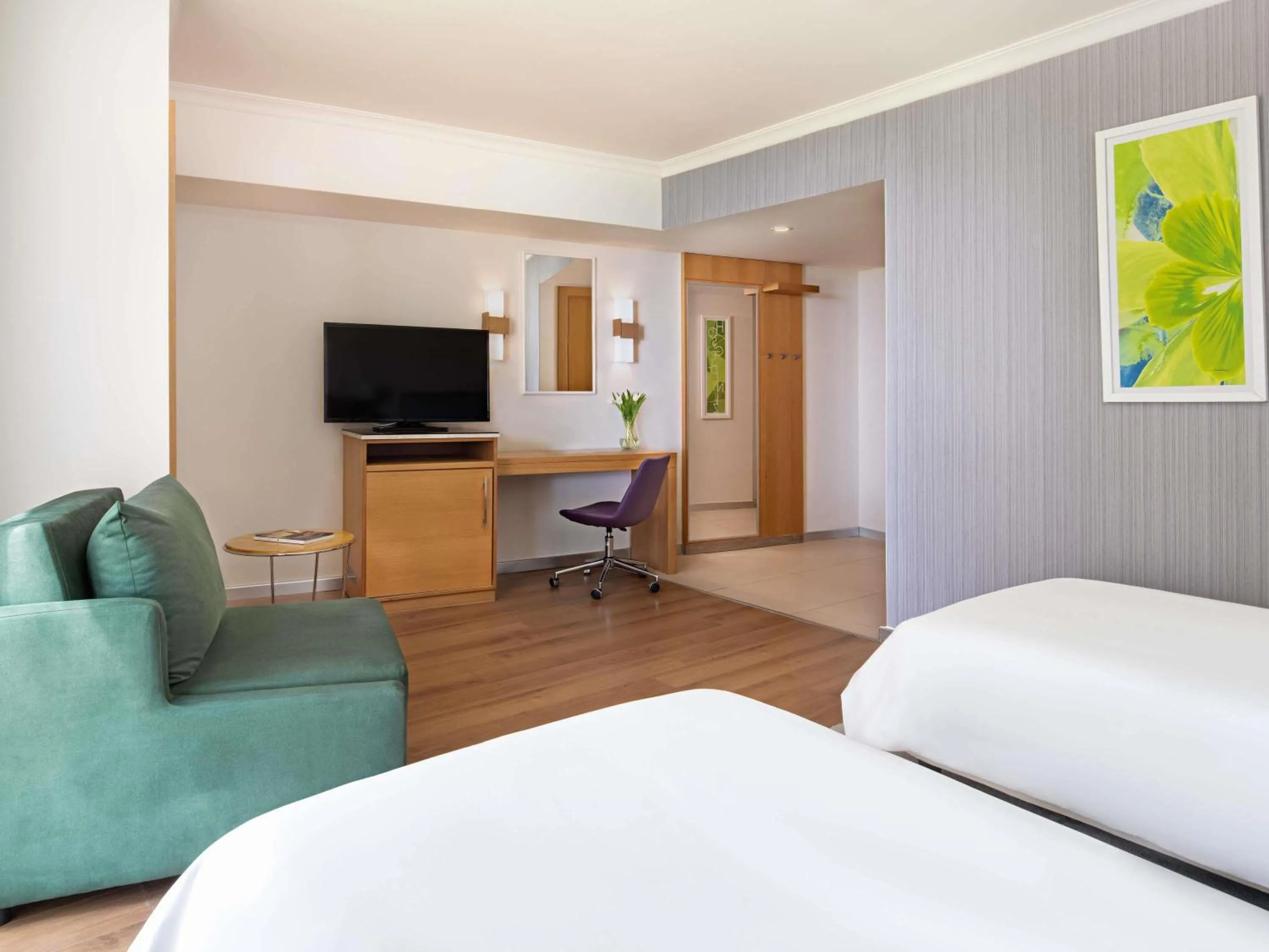 Bedroom, Bed in Rixos Park Belek - The Land Of Legends Access