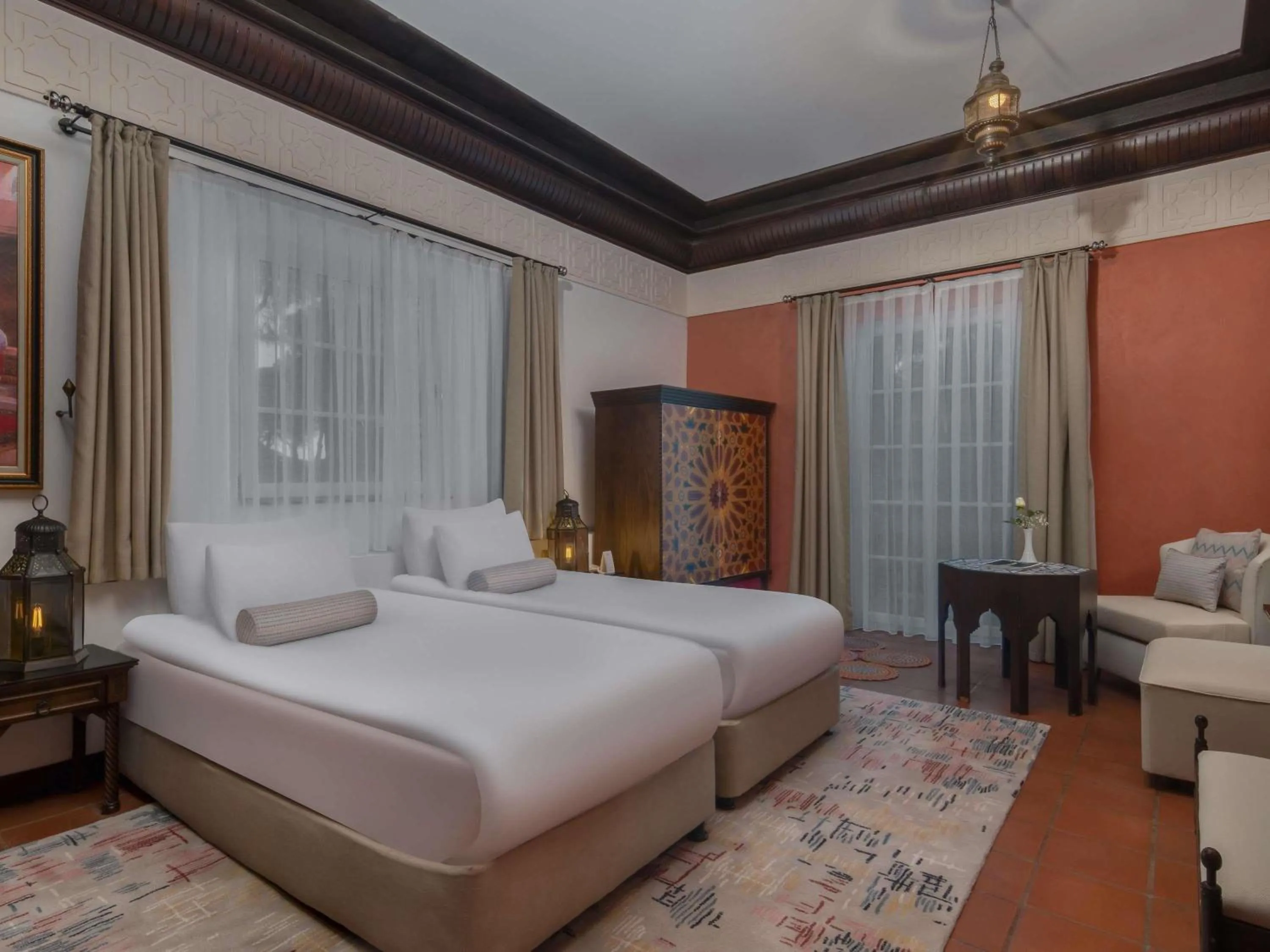 Bedroom, Bed in Rixos Park Belek - The Land Of Legends Access