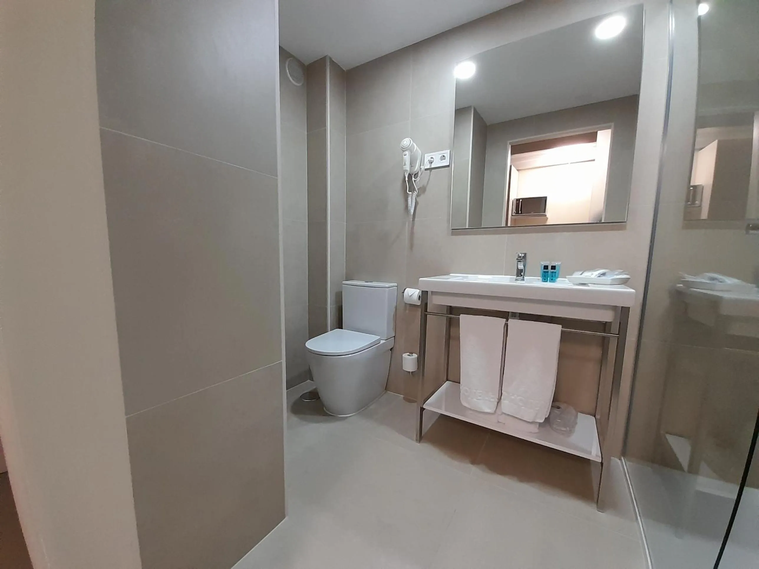 Toilet in Eco Alcalá Suites