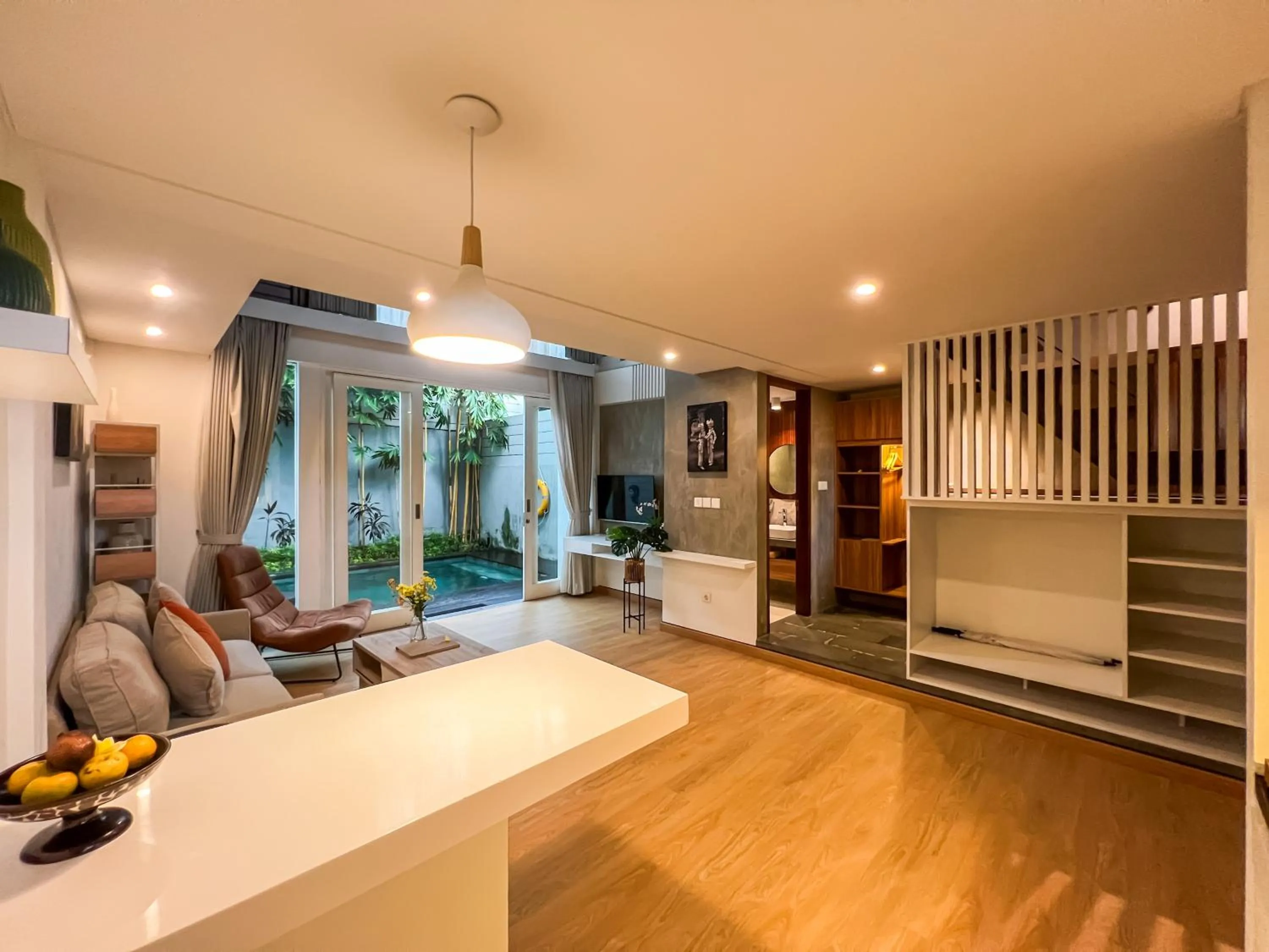 TV and multimedia in Kanhara Villas Ubud by GenuineHost