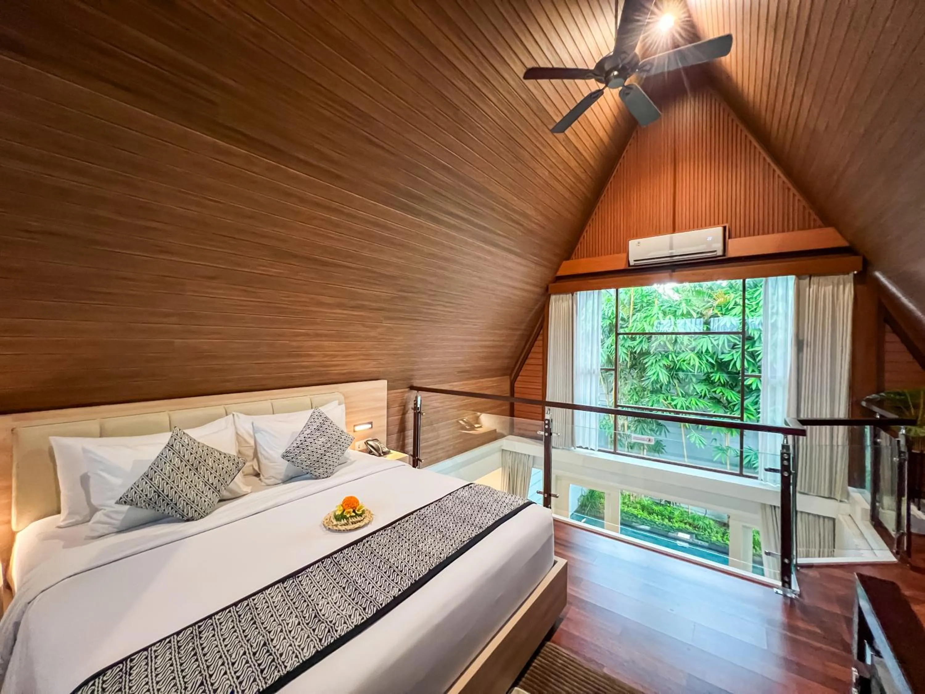 Bed in Kanhara Villas Ubud by GenuineHost