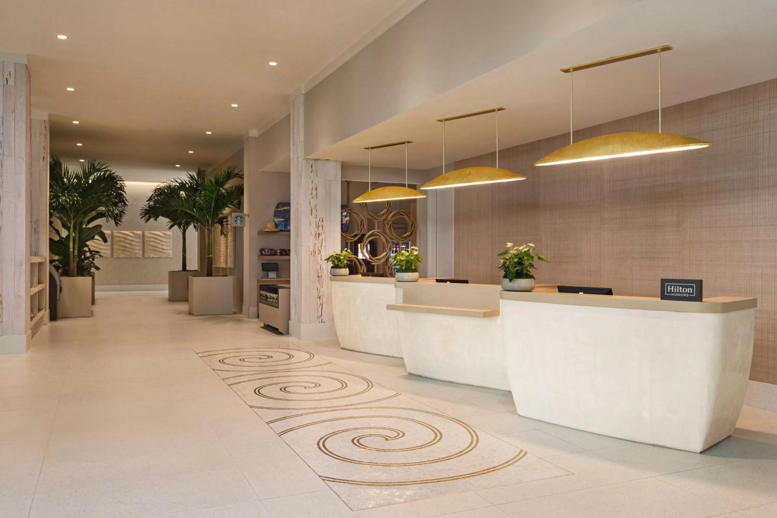 Lobby or reception in Embassy Suites By Hilton Panama City Beach Resort