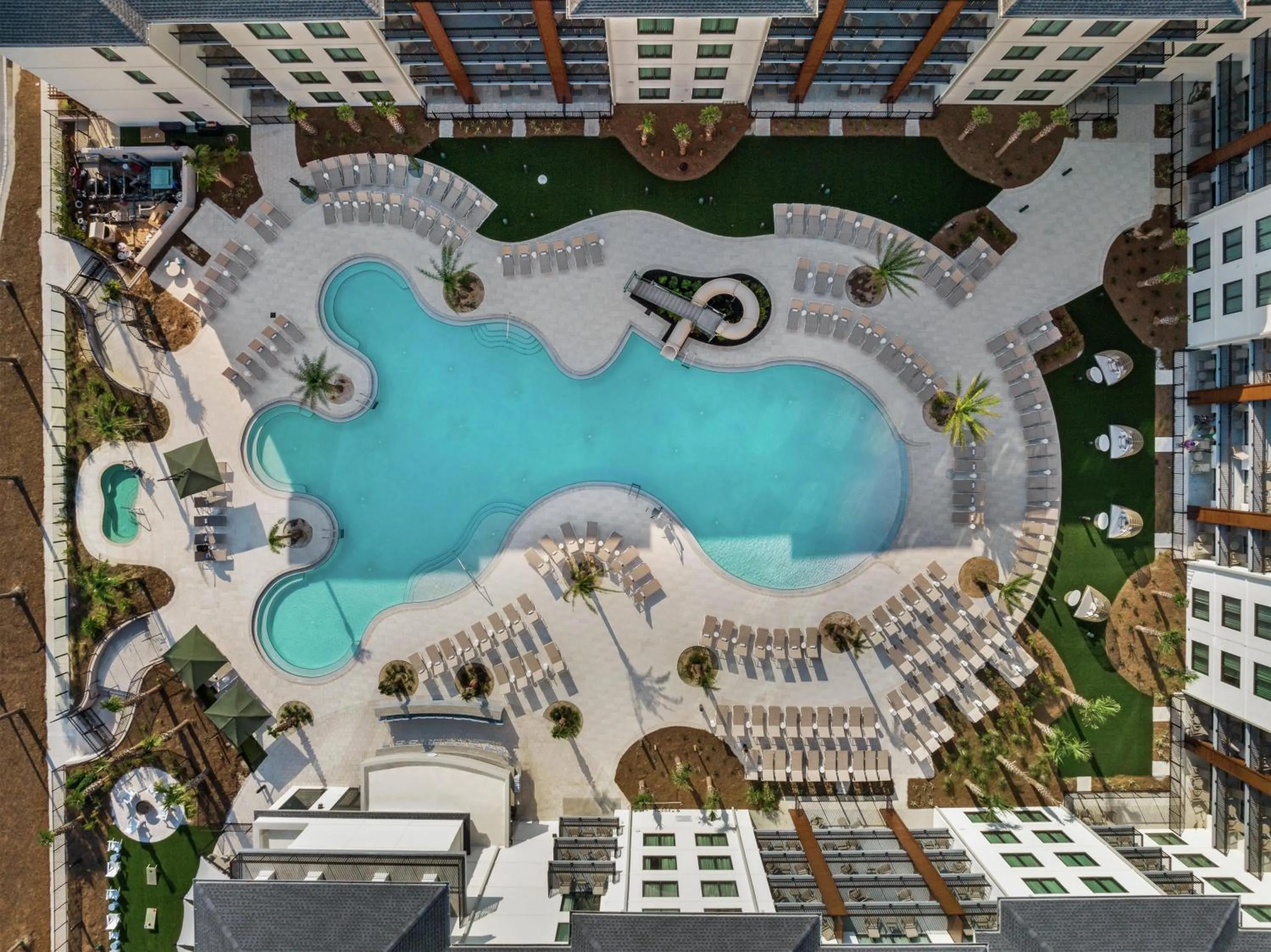 Pool view in Embassy Suites By Hilton Panama City Beach Resort