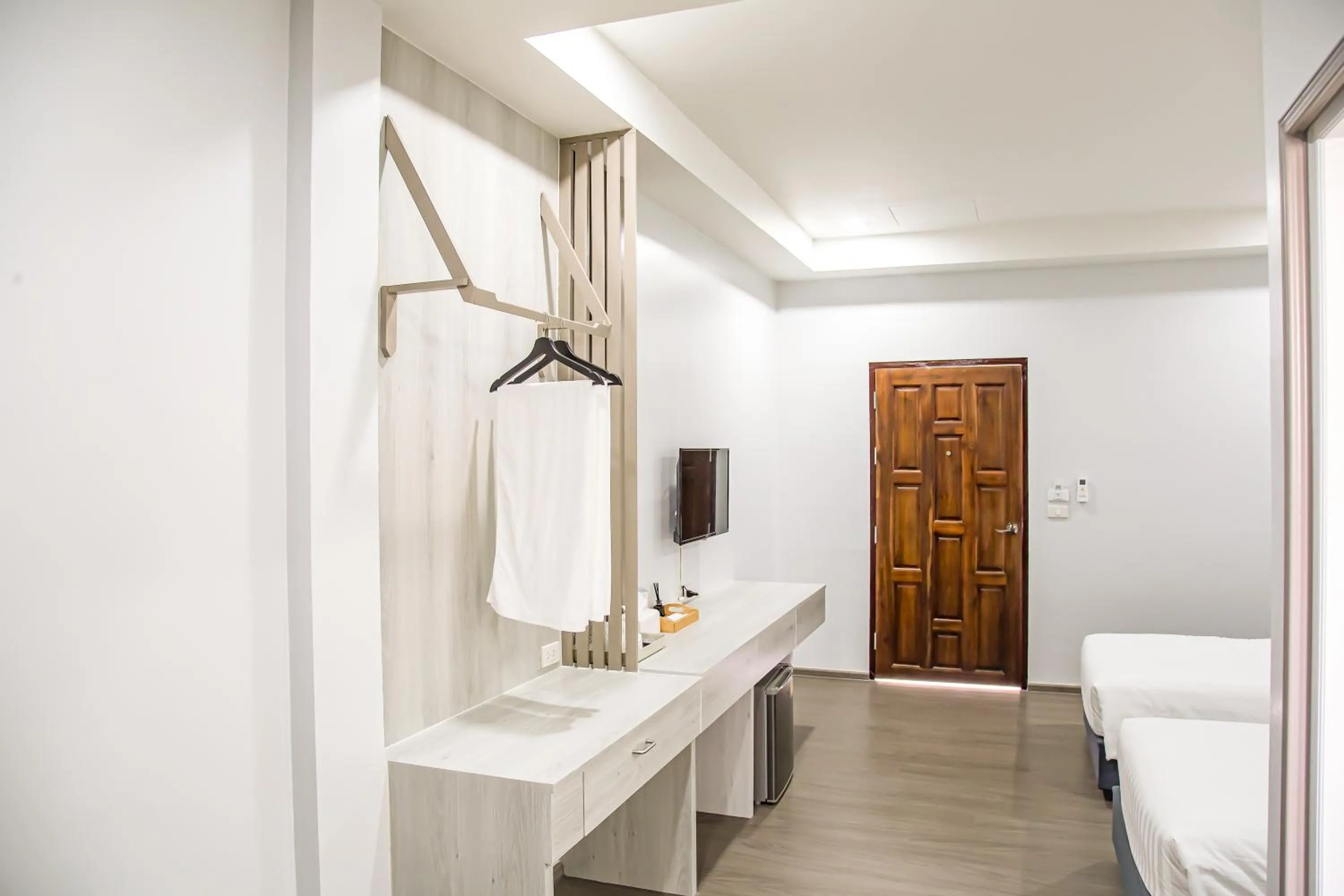 Bed in น่าน ม่วนใจ Nan Muanjai Hotel