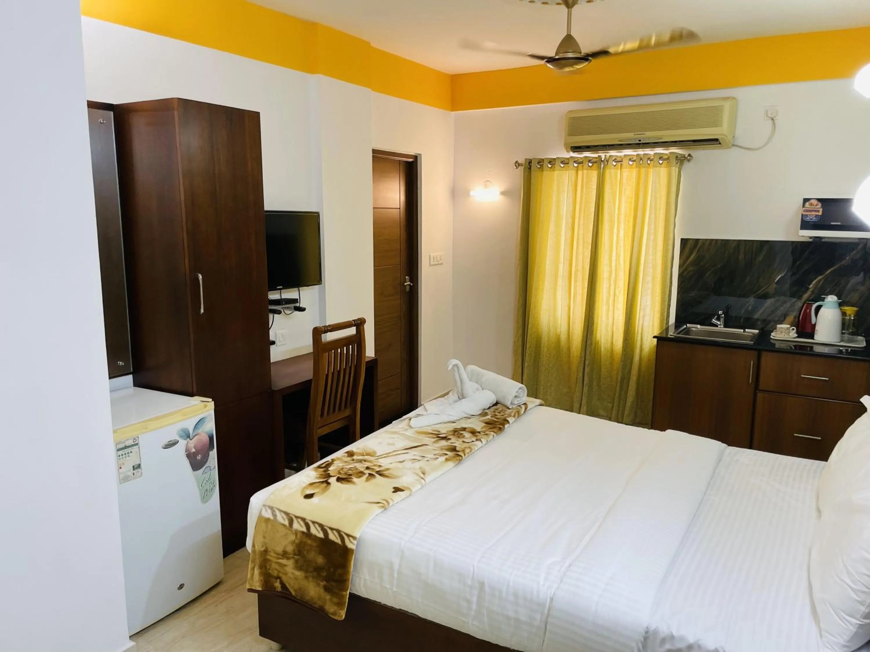 Bed in Hotel Signature Cochin