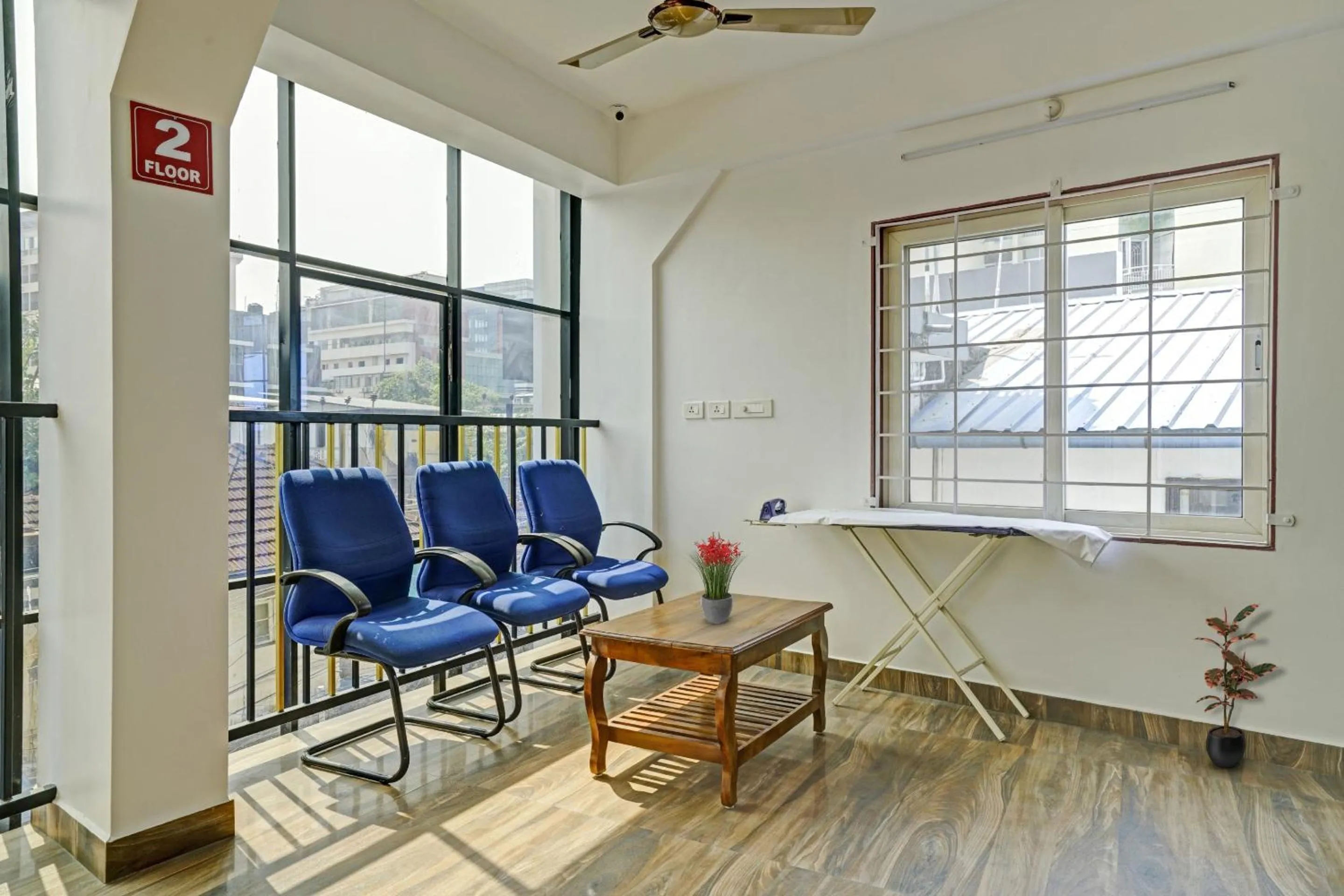 Seating area in Hotel Signature Cochin