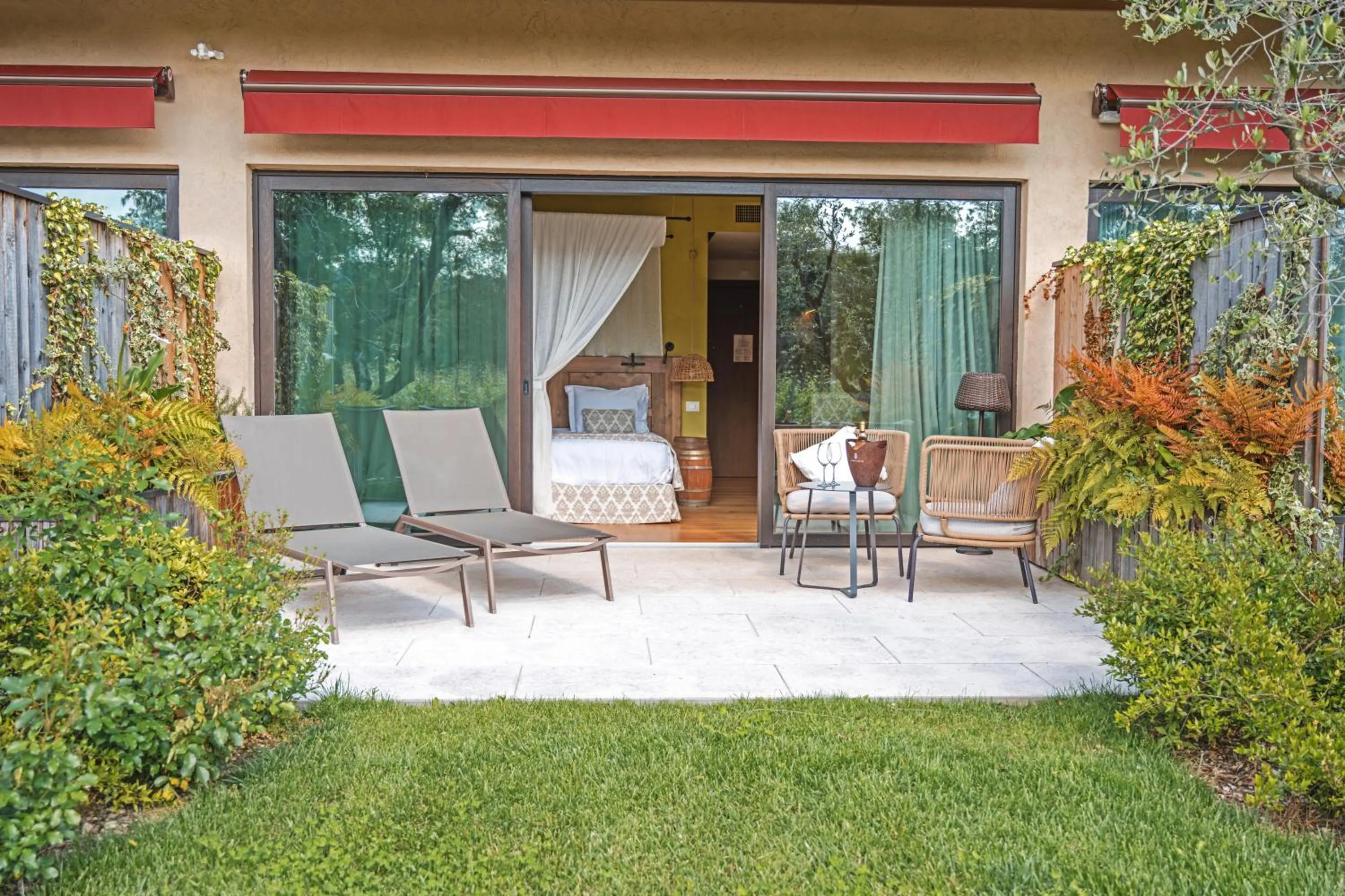 Balcony/Terrace in Conti Thun Wine Resort