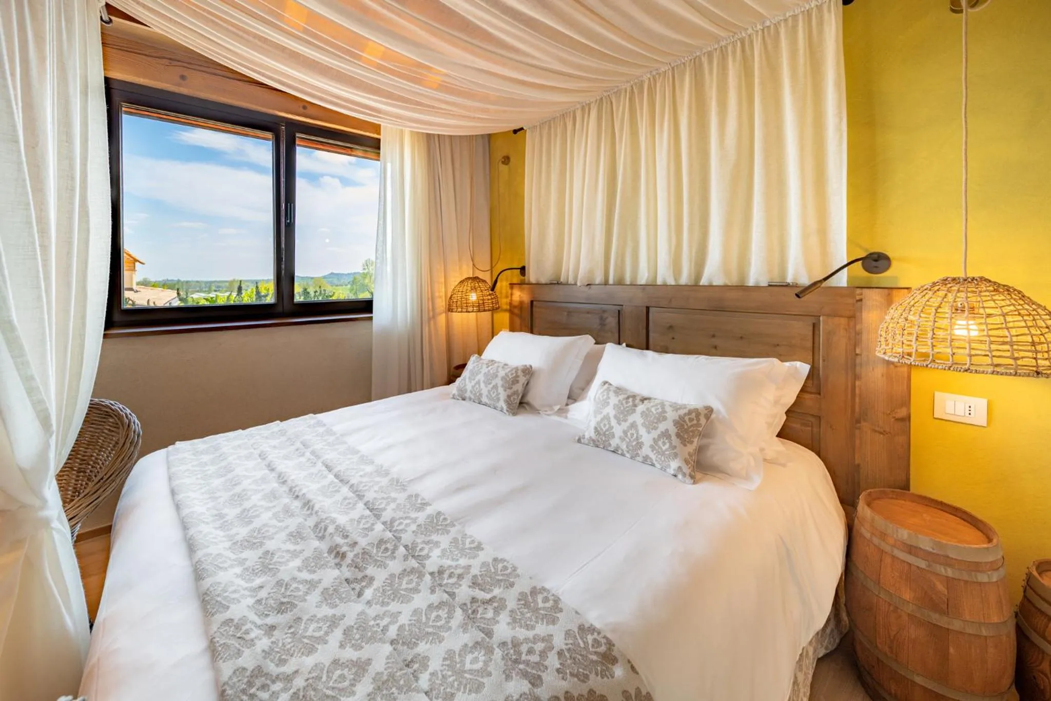 Double or Twin Room with Garden View in Conti Thun Wine Resort