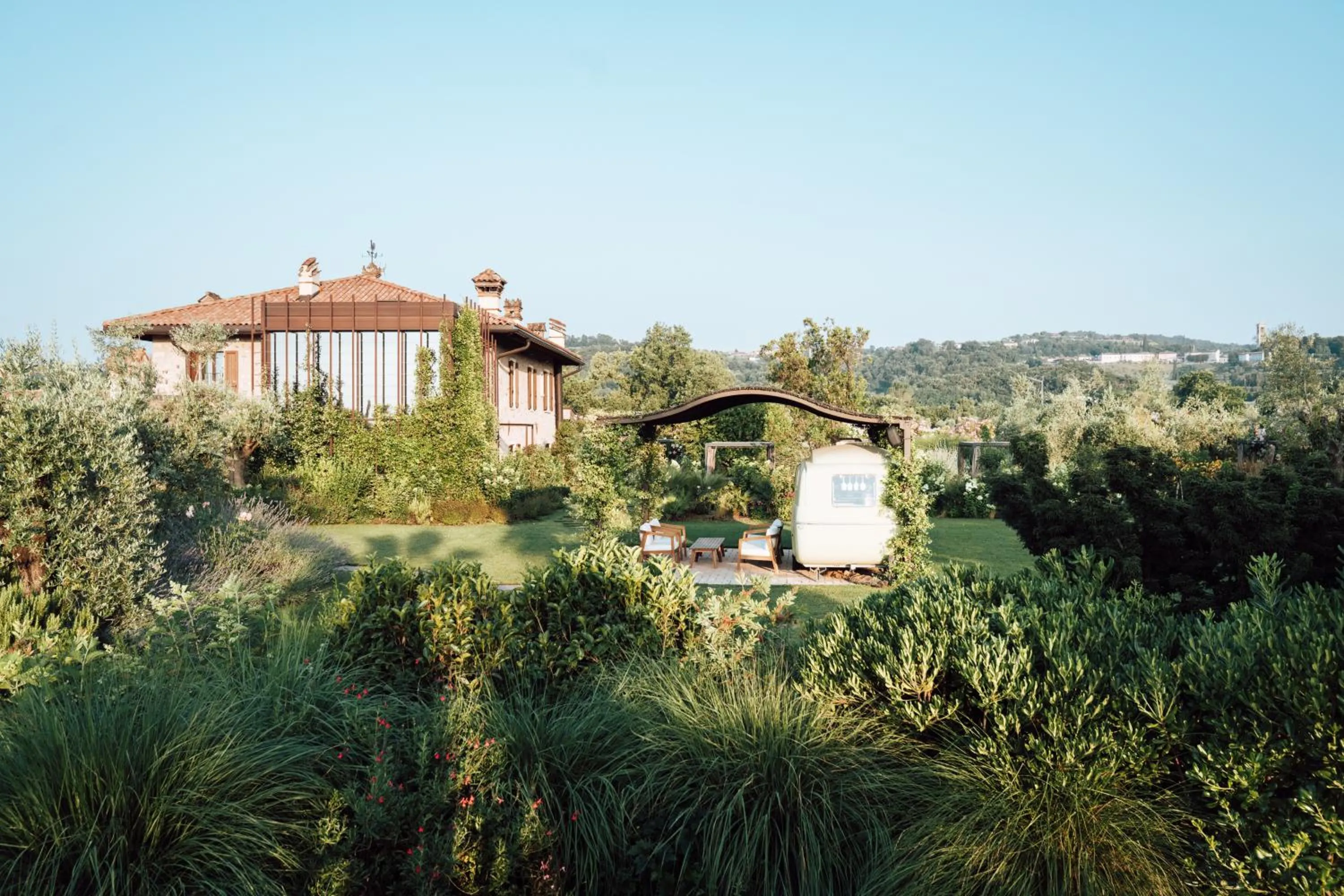 Garden in Conti Thun Wine Resort