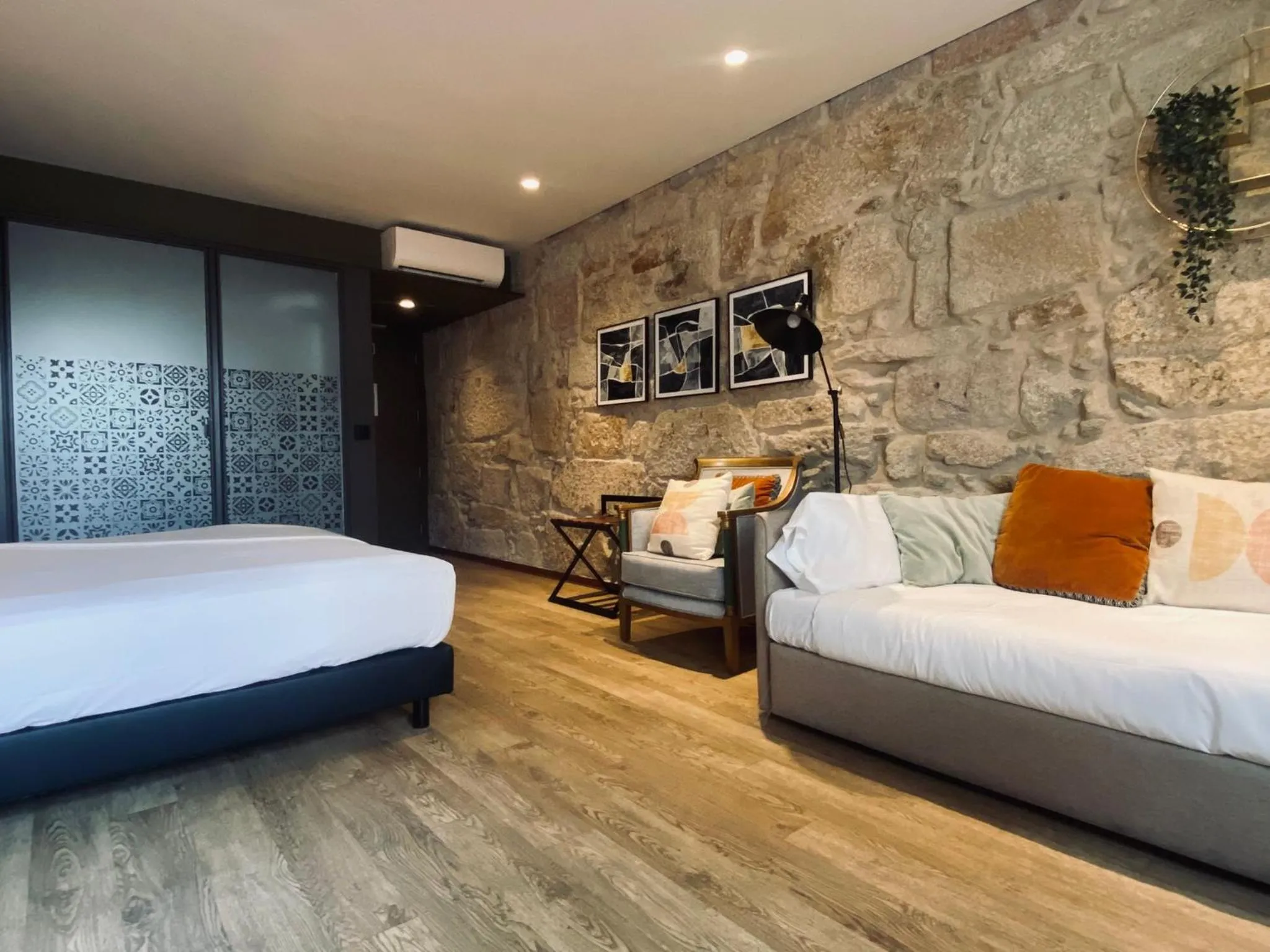 Bedroom, Bed in Oca Ribeira do Porto AT