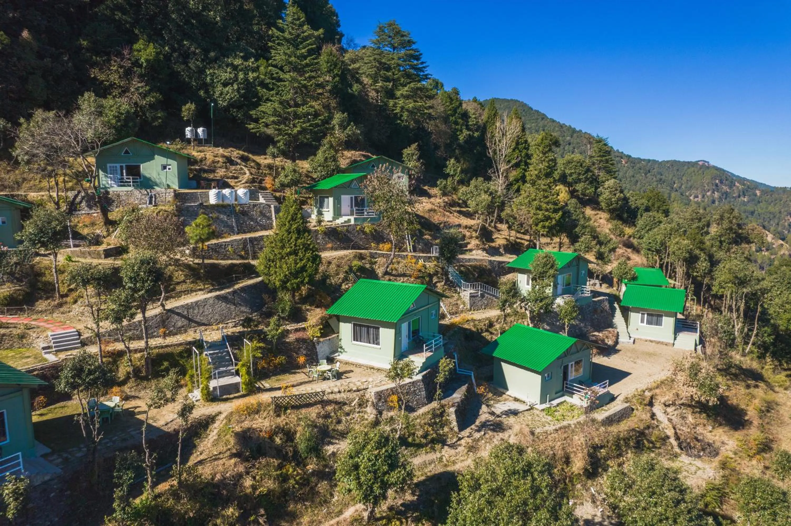 Property building in Zostel Plus Nainital (Naina Range)
