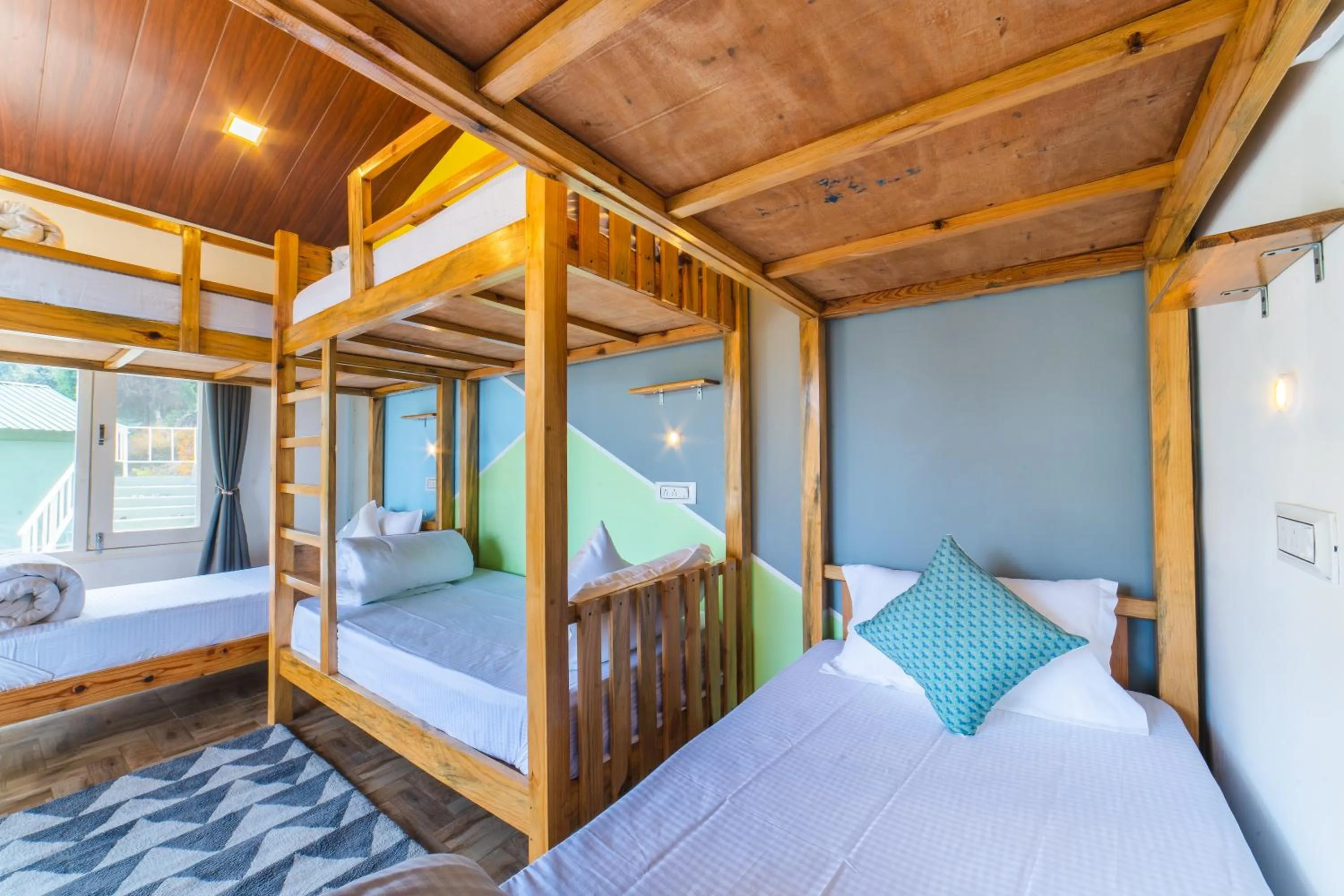 Bed in Zostel Plus Nainital (Naina Range)