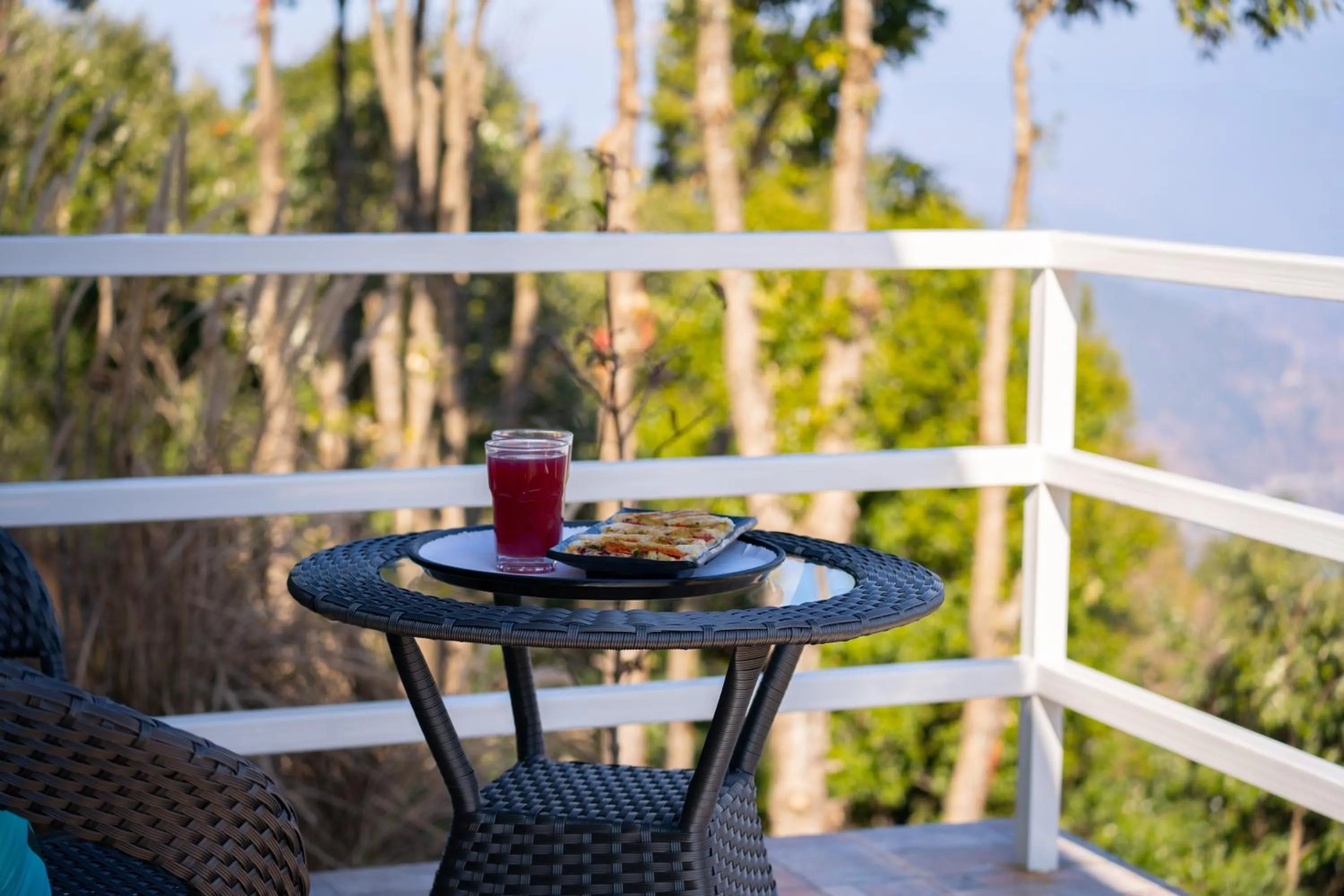 Patio in Zostel Plus Nainital (Naina Range)