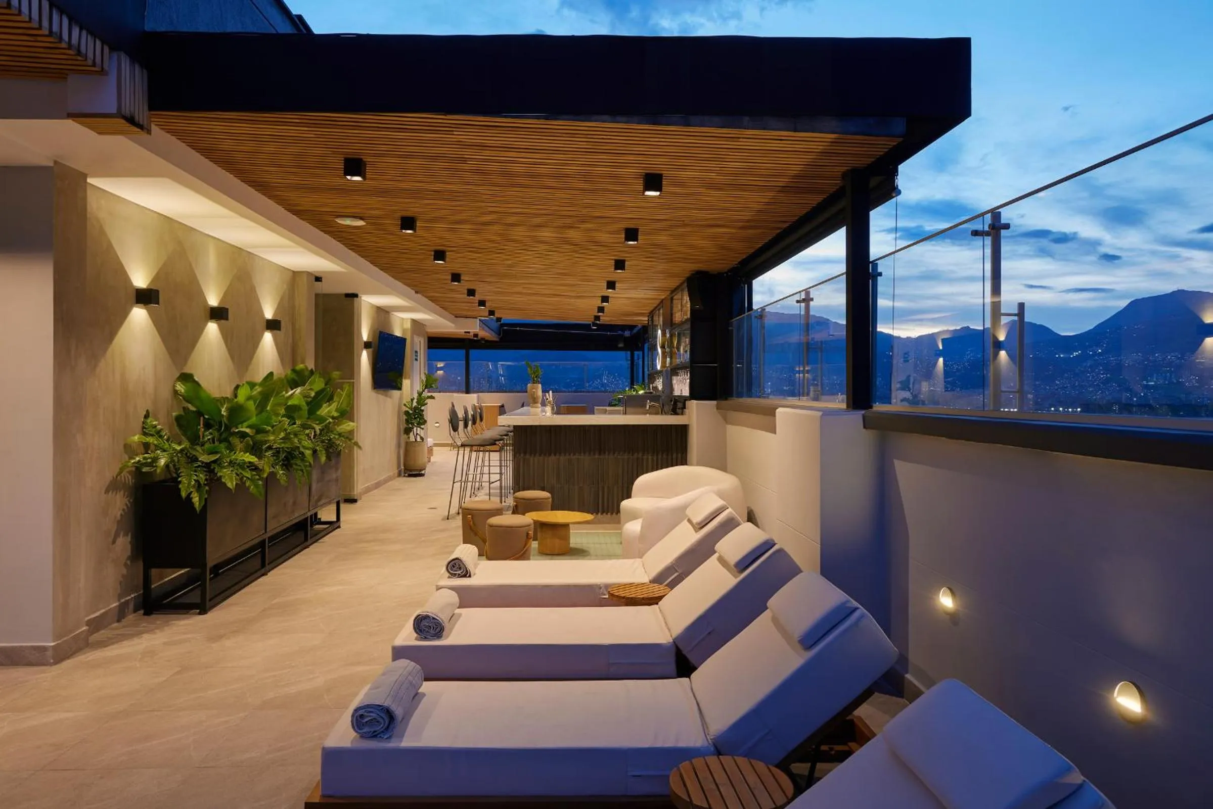 Lounge or bar in Hotel Selis