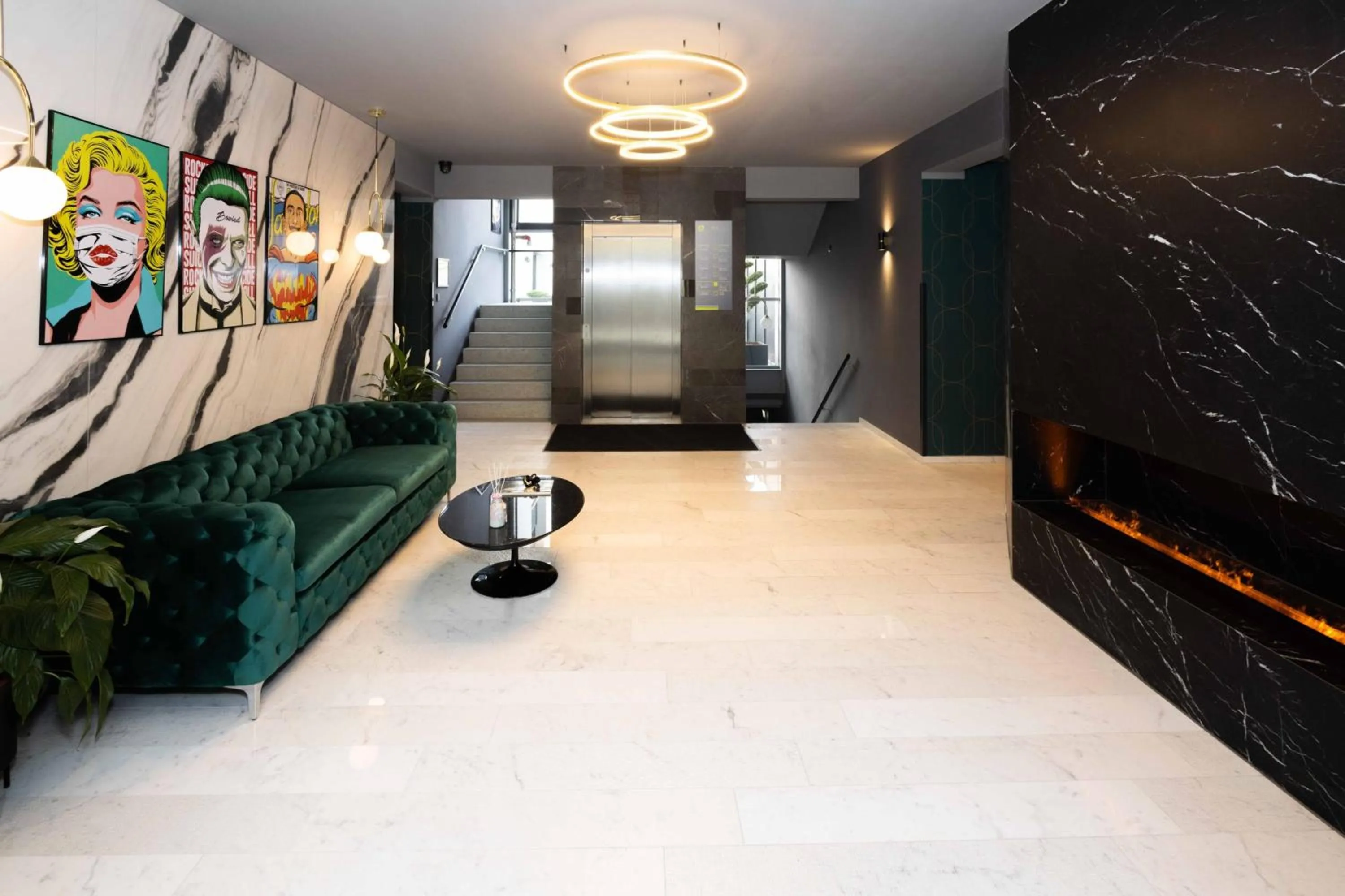 Lobby or reception in THE Penthouse at Eco Smart Apartments