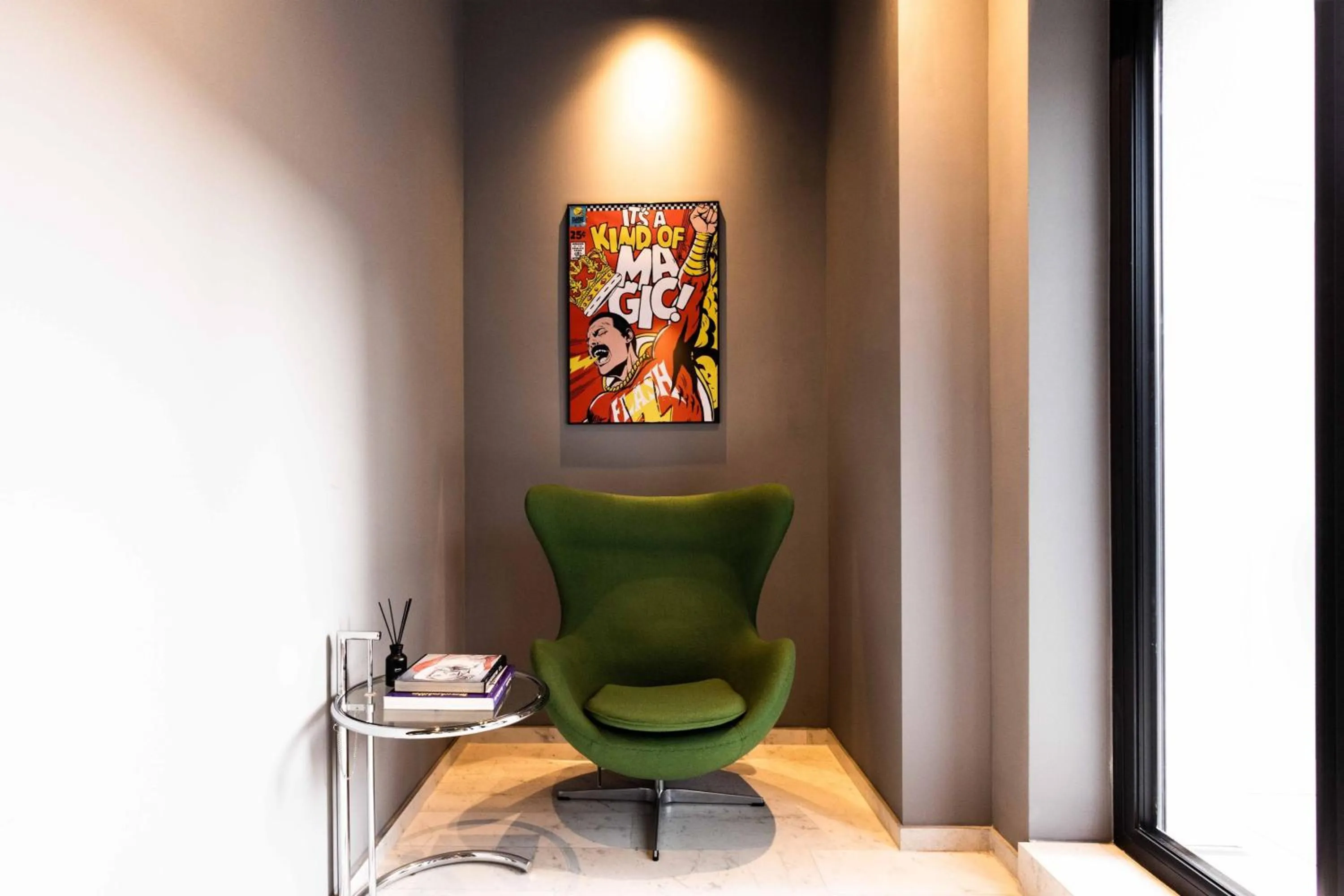 Decorative detail in THE Penthouse at Eco Smart Apartments