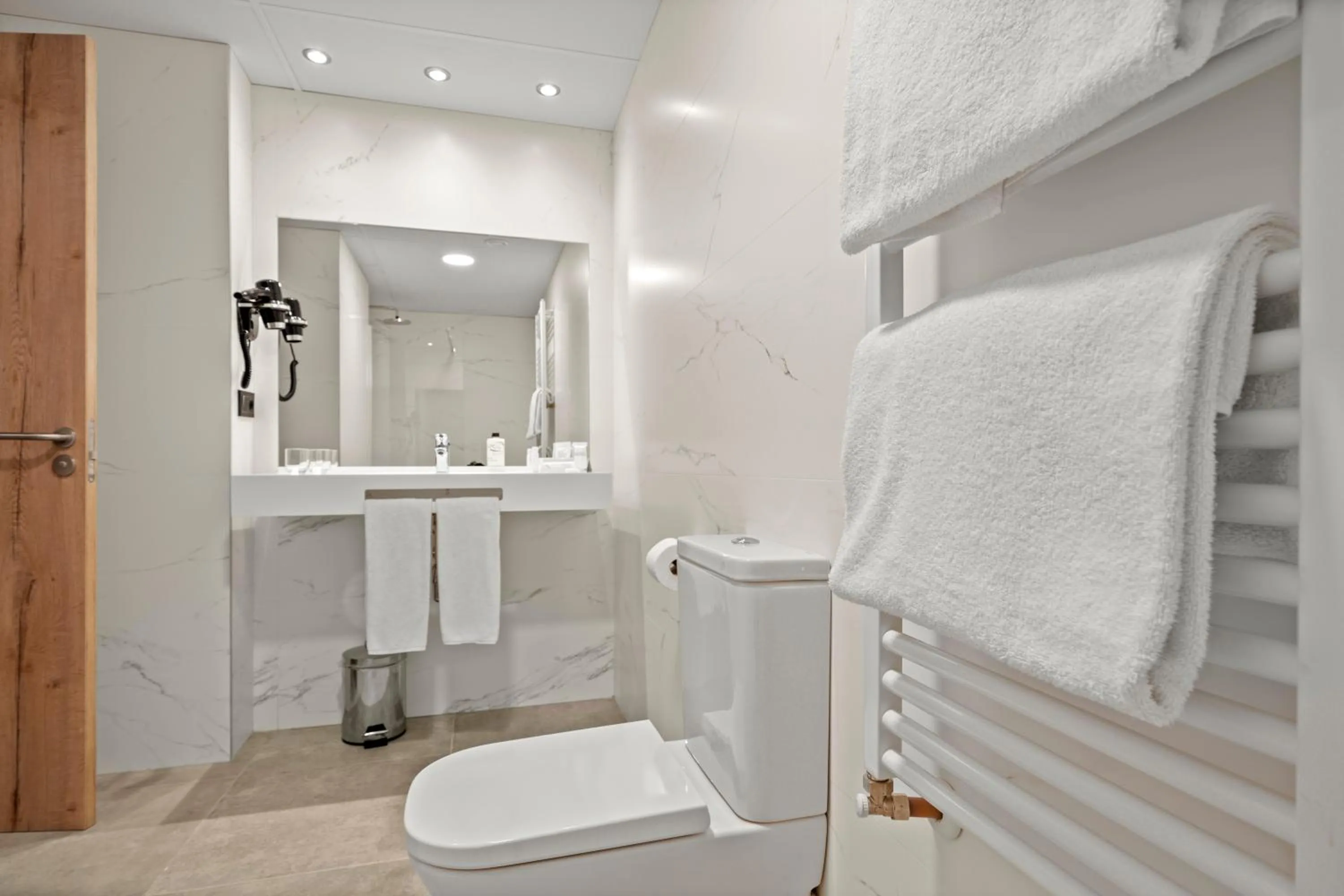 Shower in Hotel Zentral Ramiro I Oviedo