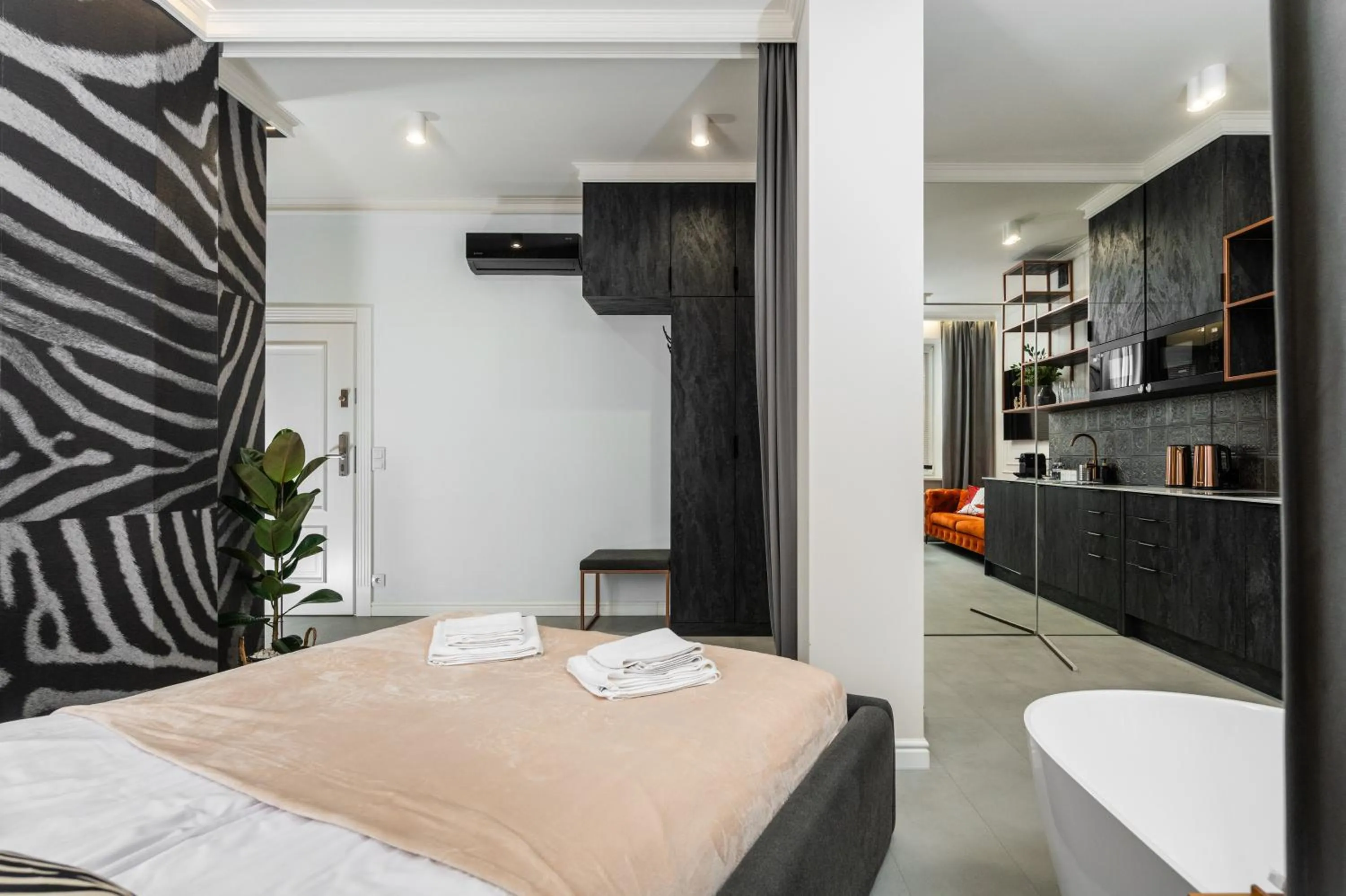 Bed in Apartamenty Jubilat - KRK FOR STAY