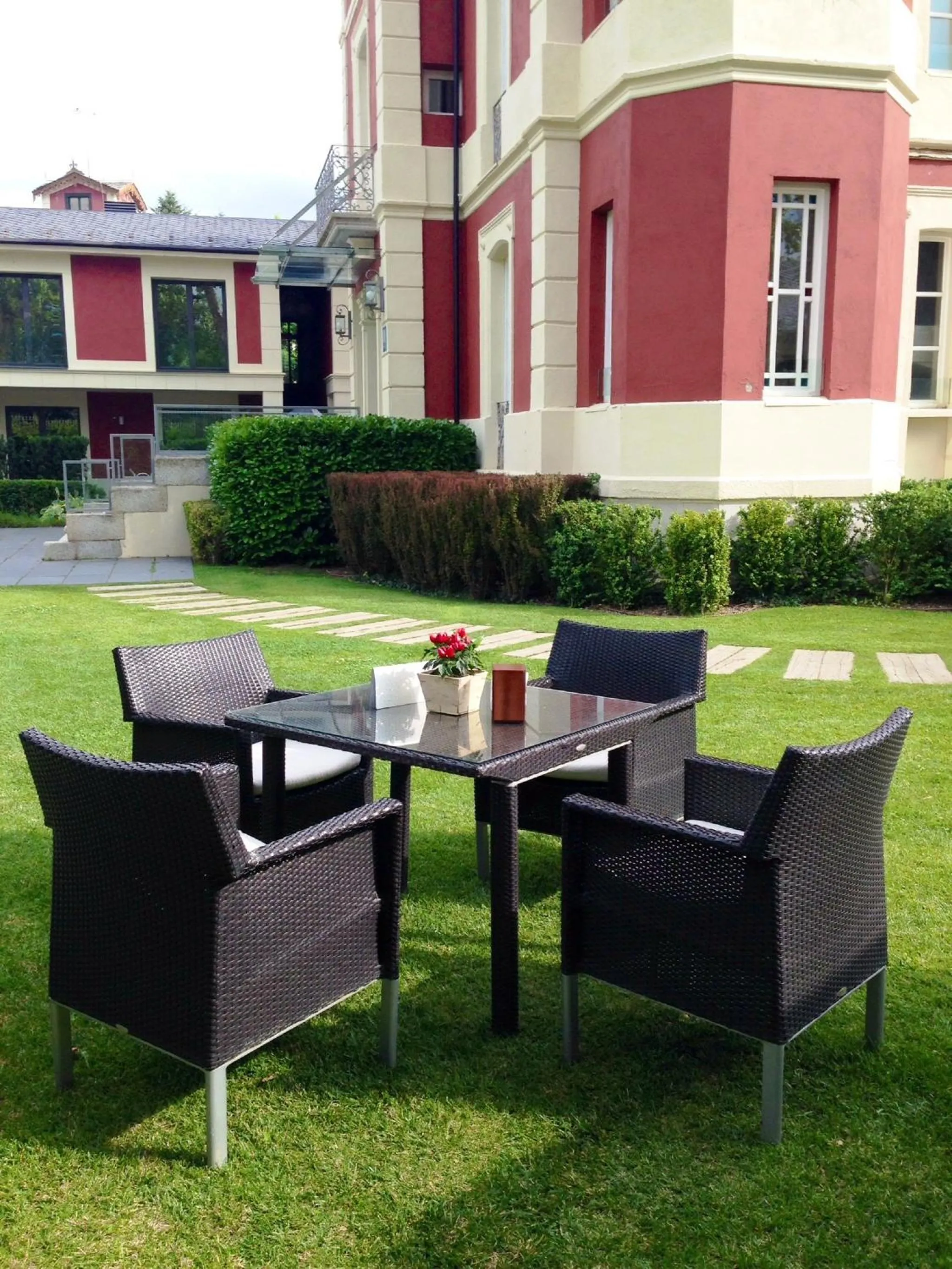 Garden in Hotel Villa Paulita