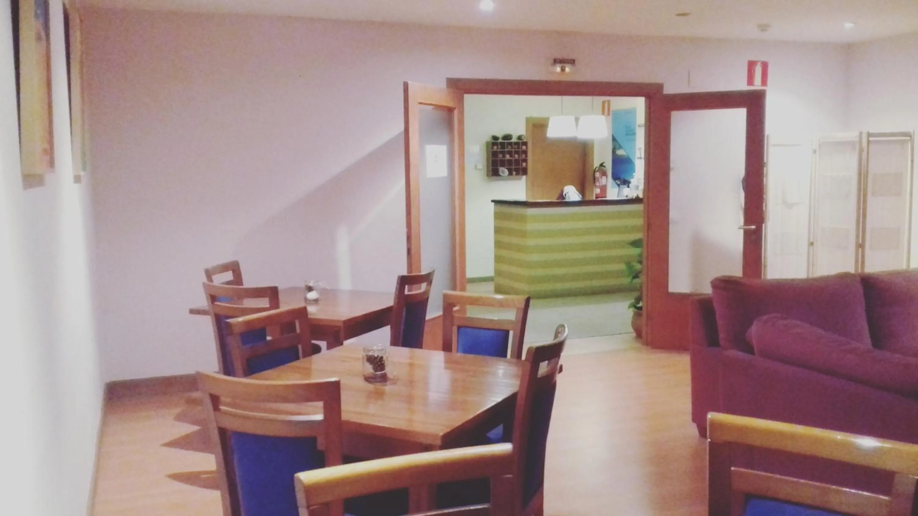 Lobby or reception in Hotel Ibaigune