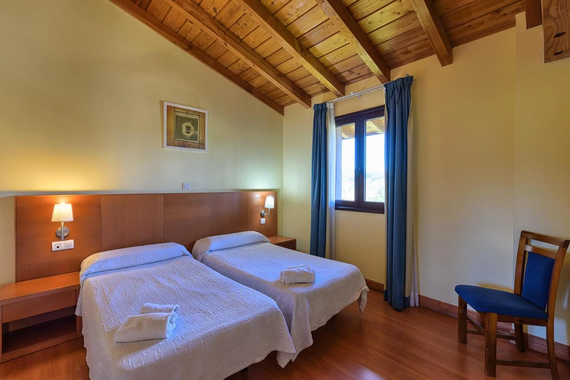 Bedroom in Hotel Ibaigune